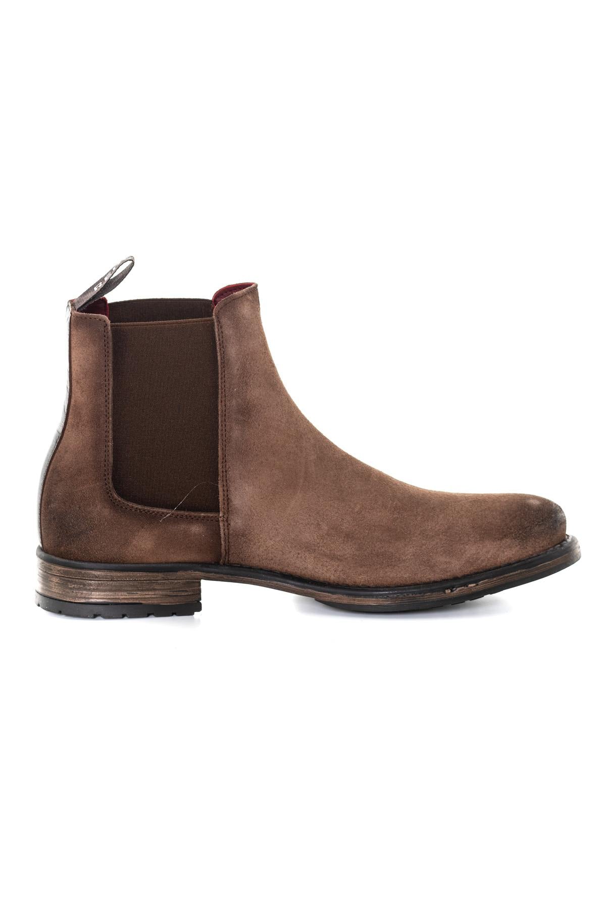 Men's Chelsea boots in suede leather - Image n°2