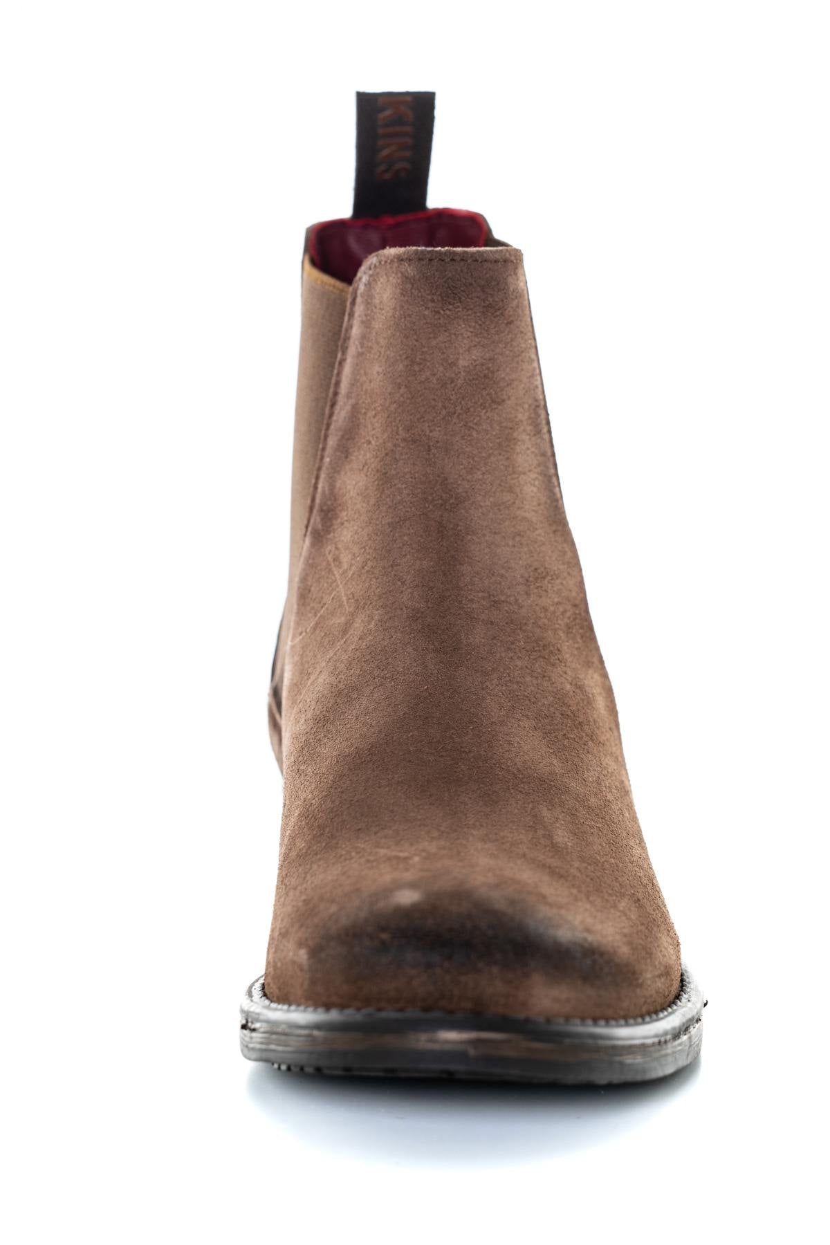 Men's Chelsea boots in suede leather - Image n°5