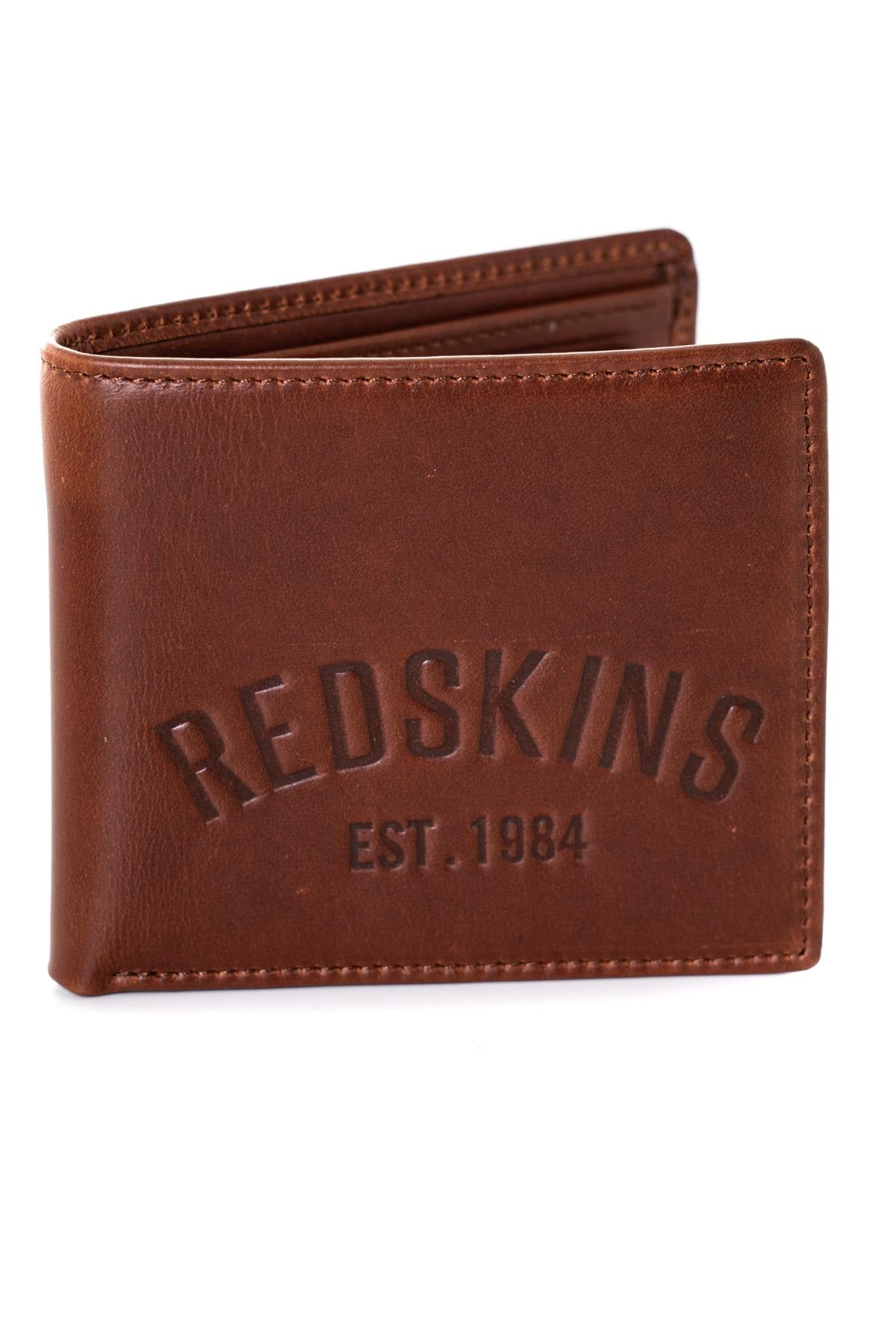 Brown leather wallet - Image n°1