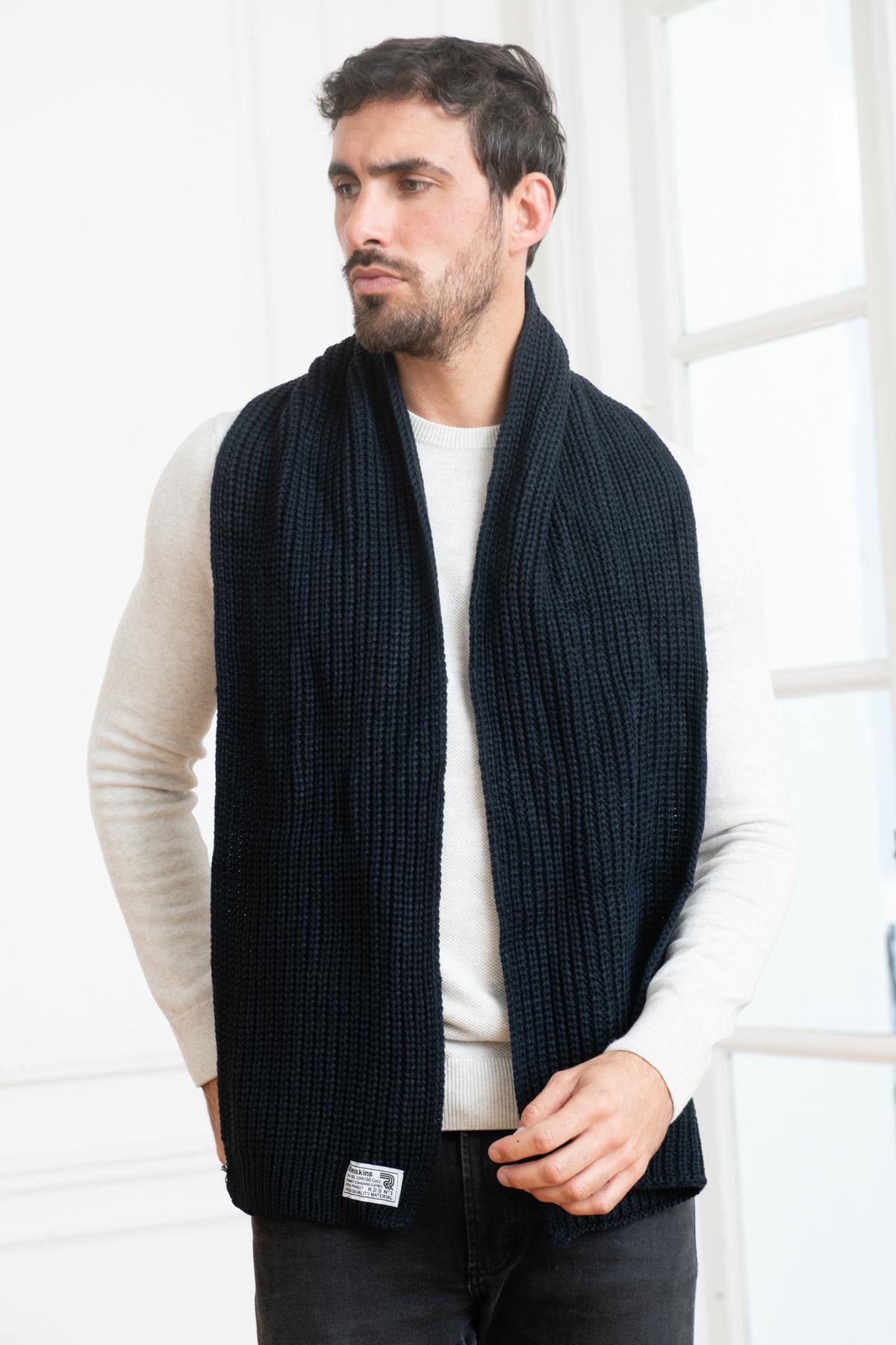 Navy Blue Redskins Scarf - Image n°1