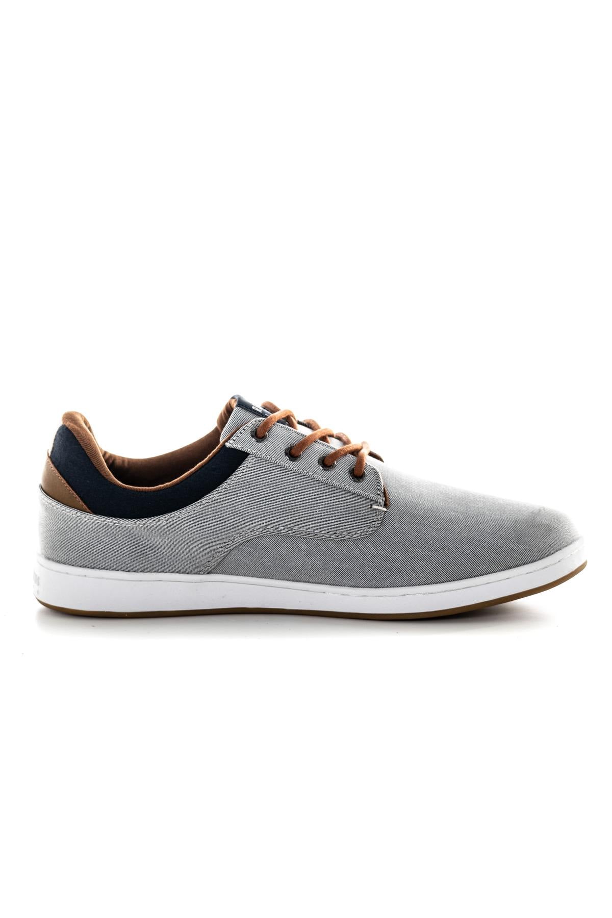 Navy Gray Textile Sneakers - Image n°2