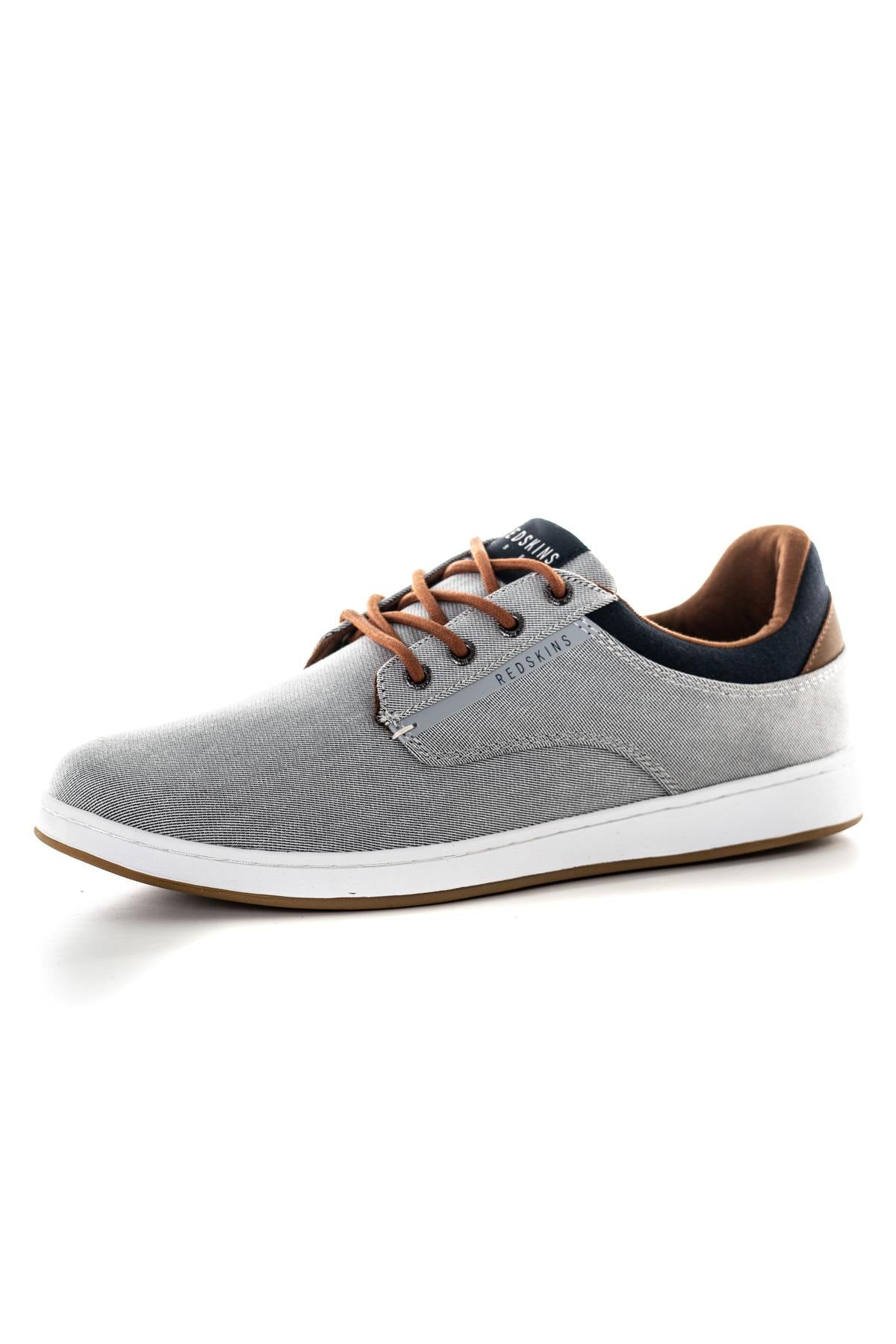 Navy Gray Textile Sneakers - Image n°7