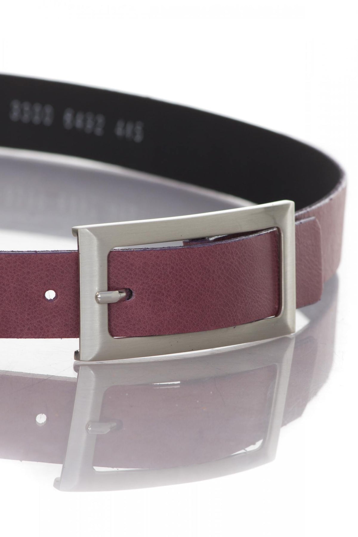 Vanzetti women's purple leather belt - Image n°2