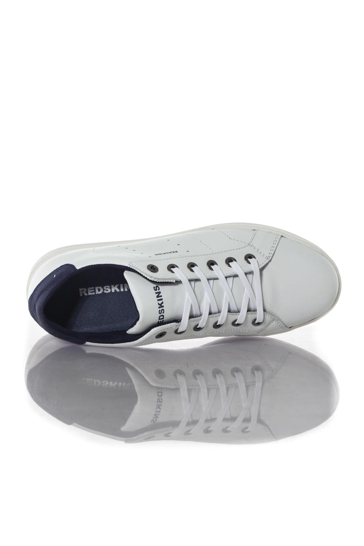  White leather sneakers - Image n°3