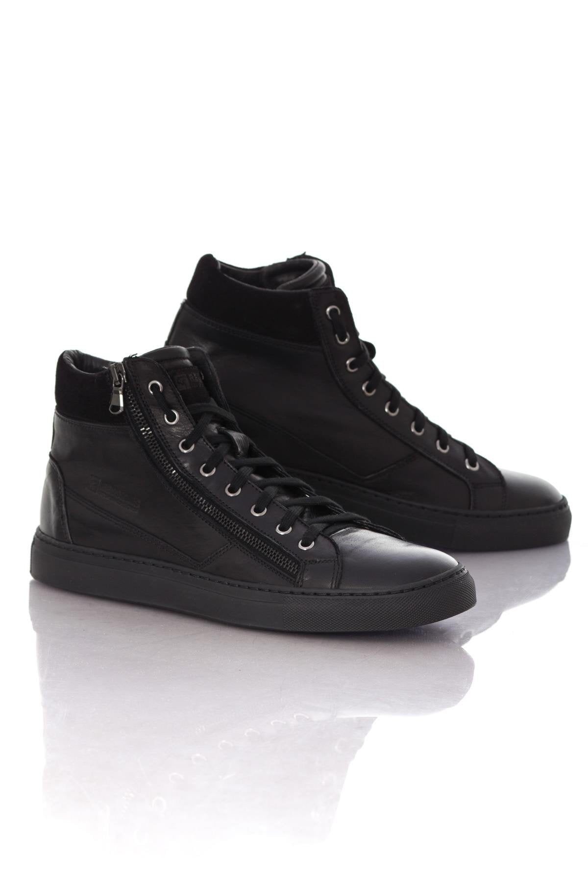 Trendy men's high-top sneakers - Image n°1