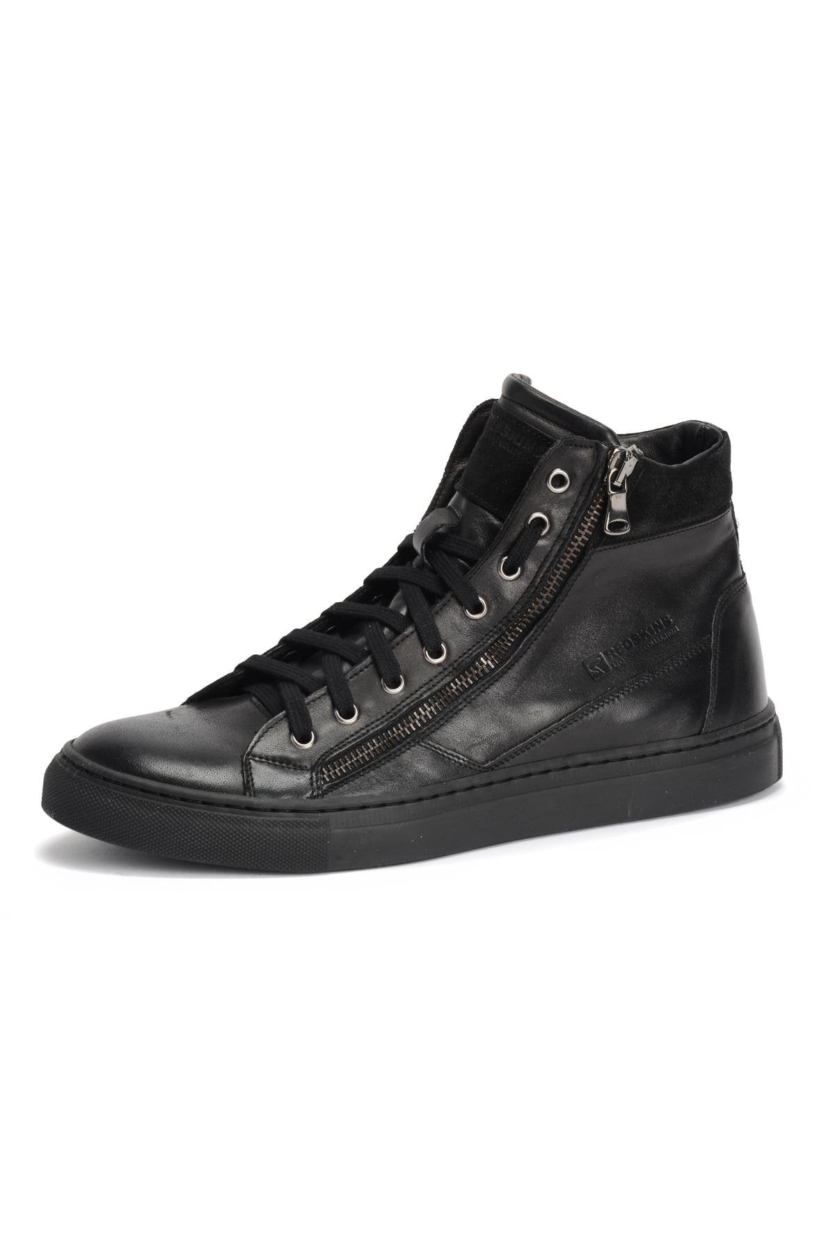 Trendy men's high-top sneakers - Image n°7