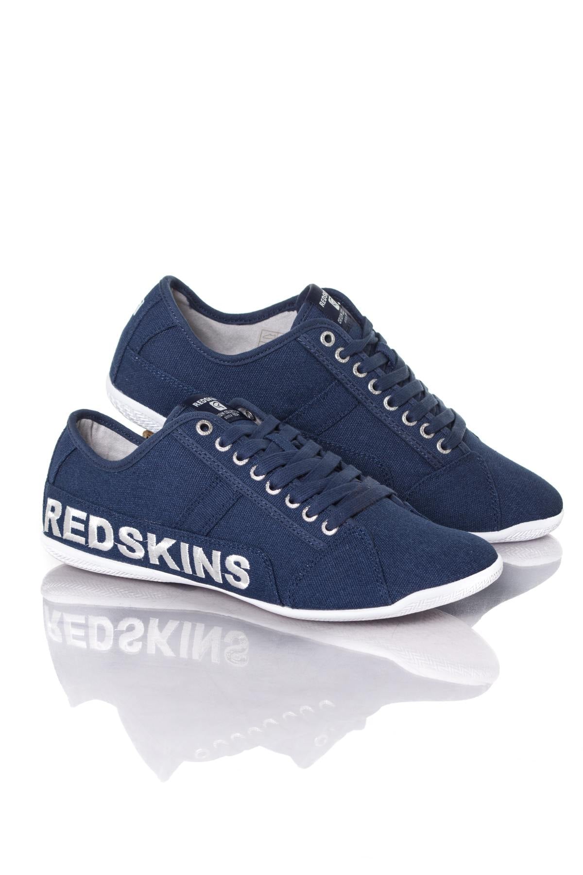 Redskins Blue Canvas Sneakers - Image n°1