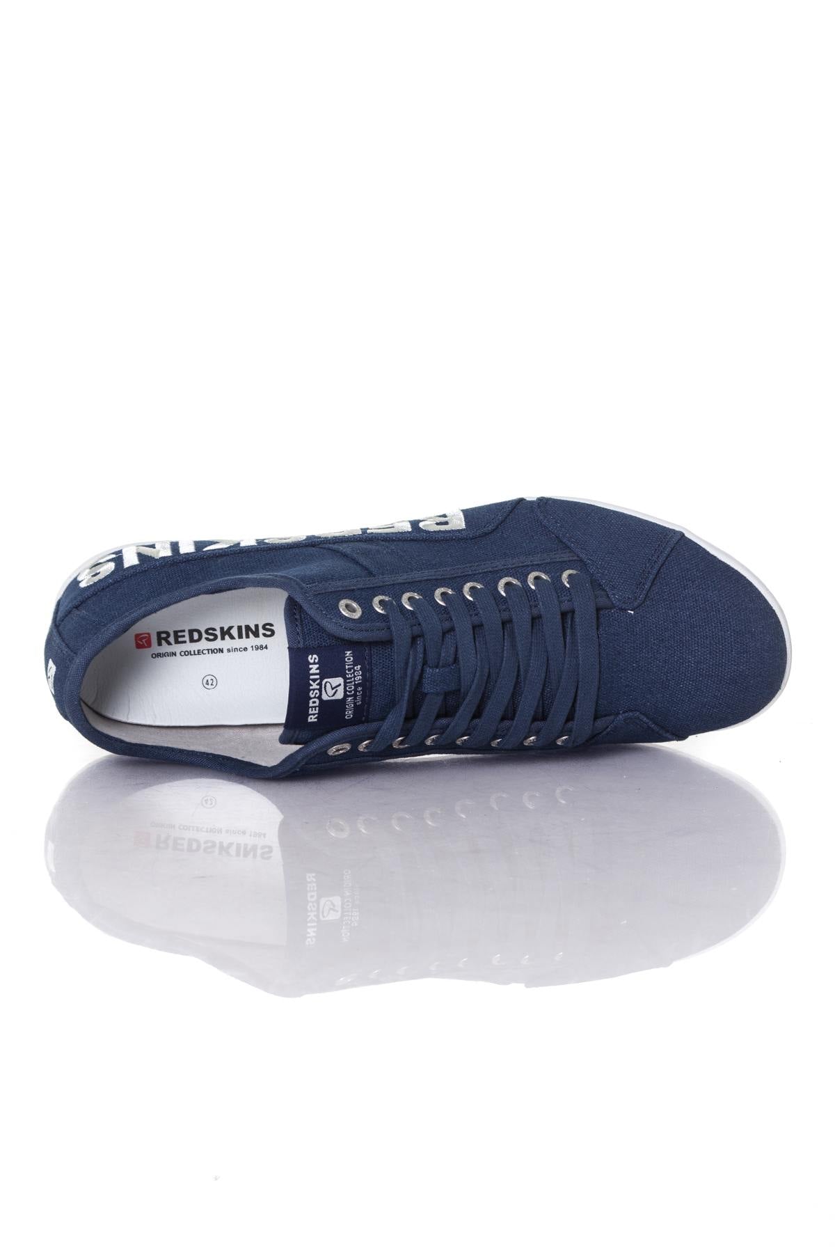 Redskins Blue Canvas Sneakers - Image n°3