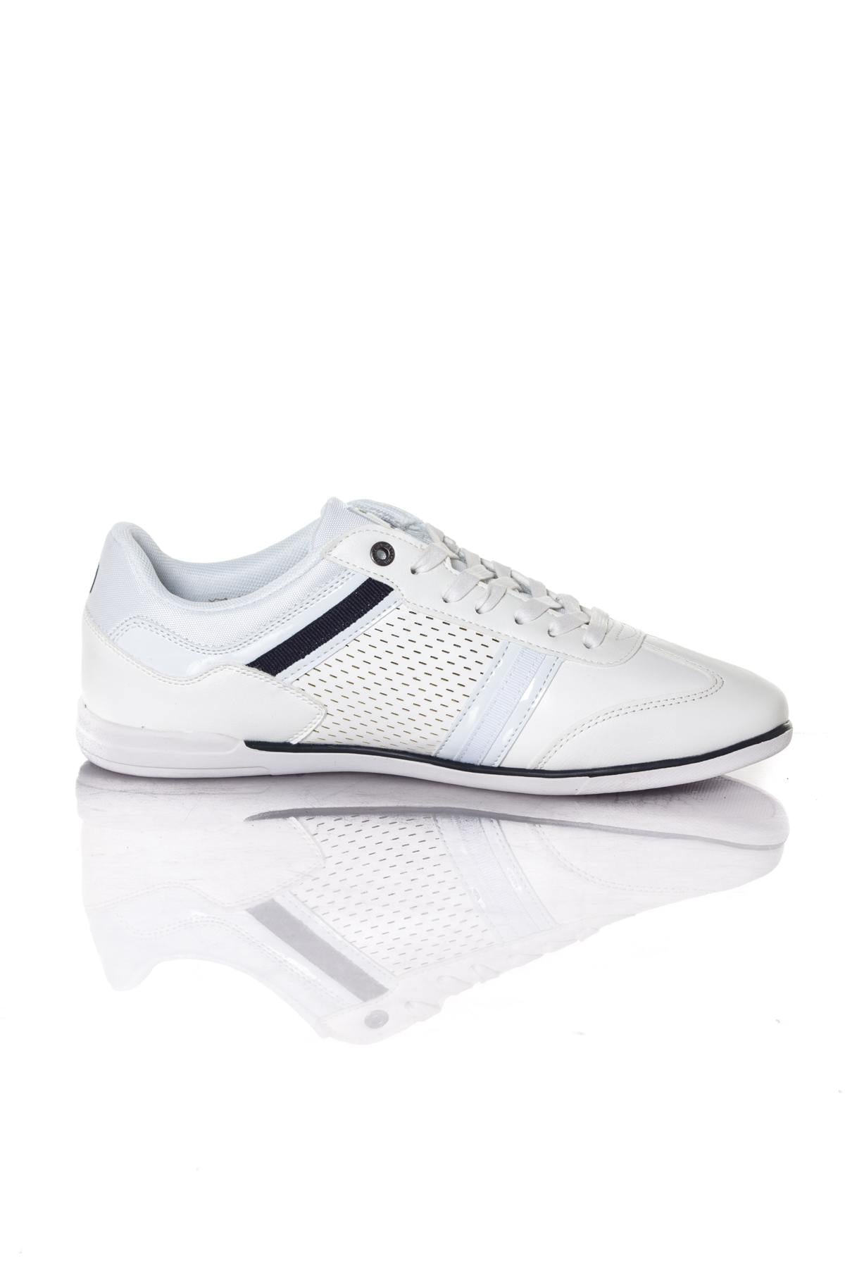 Redskins White Faux Leather Sneakers - Image n°2