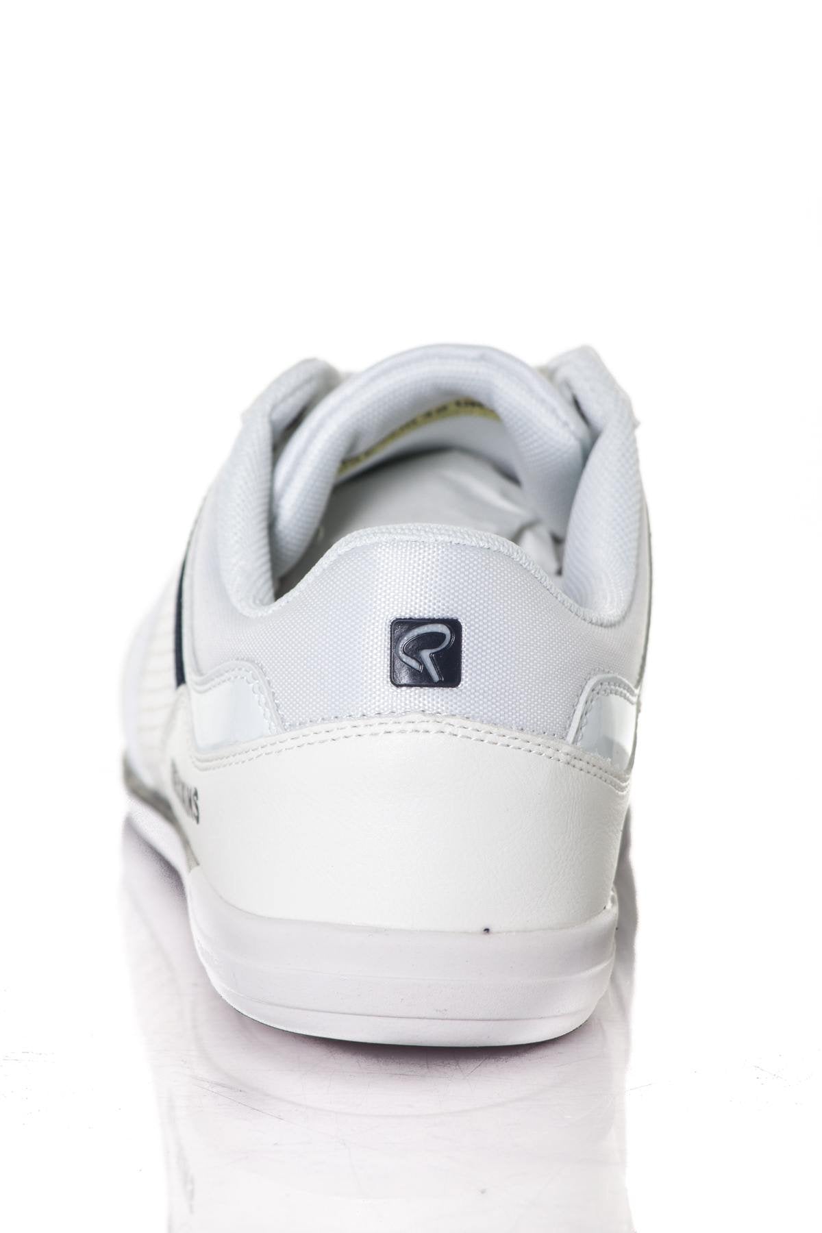 Redskins White Faux Leather Sneakers - Image n°6