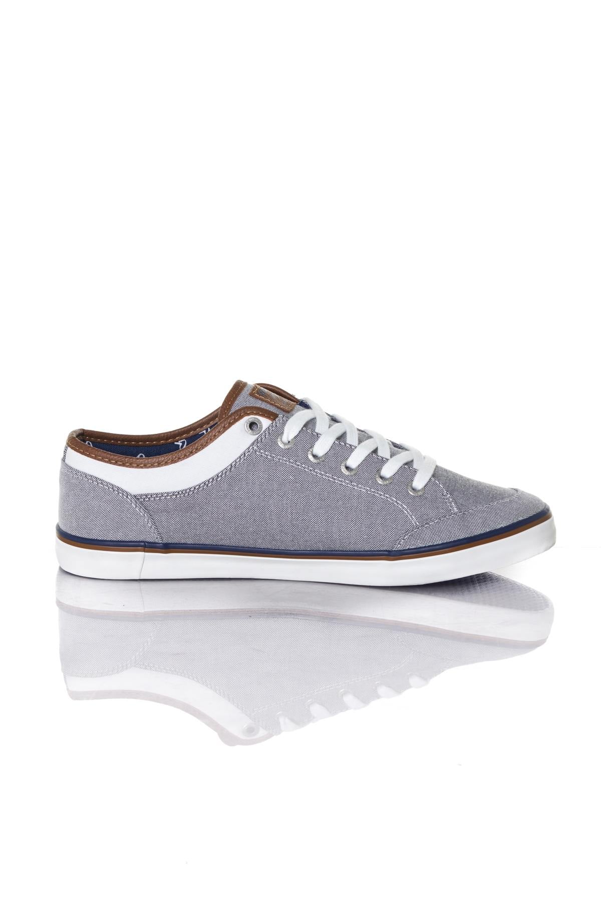 Gray Redskins Canvas Sneakers - Image n°2