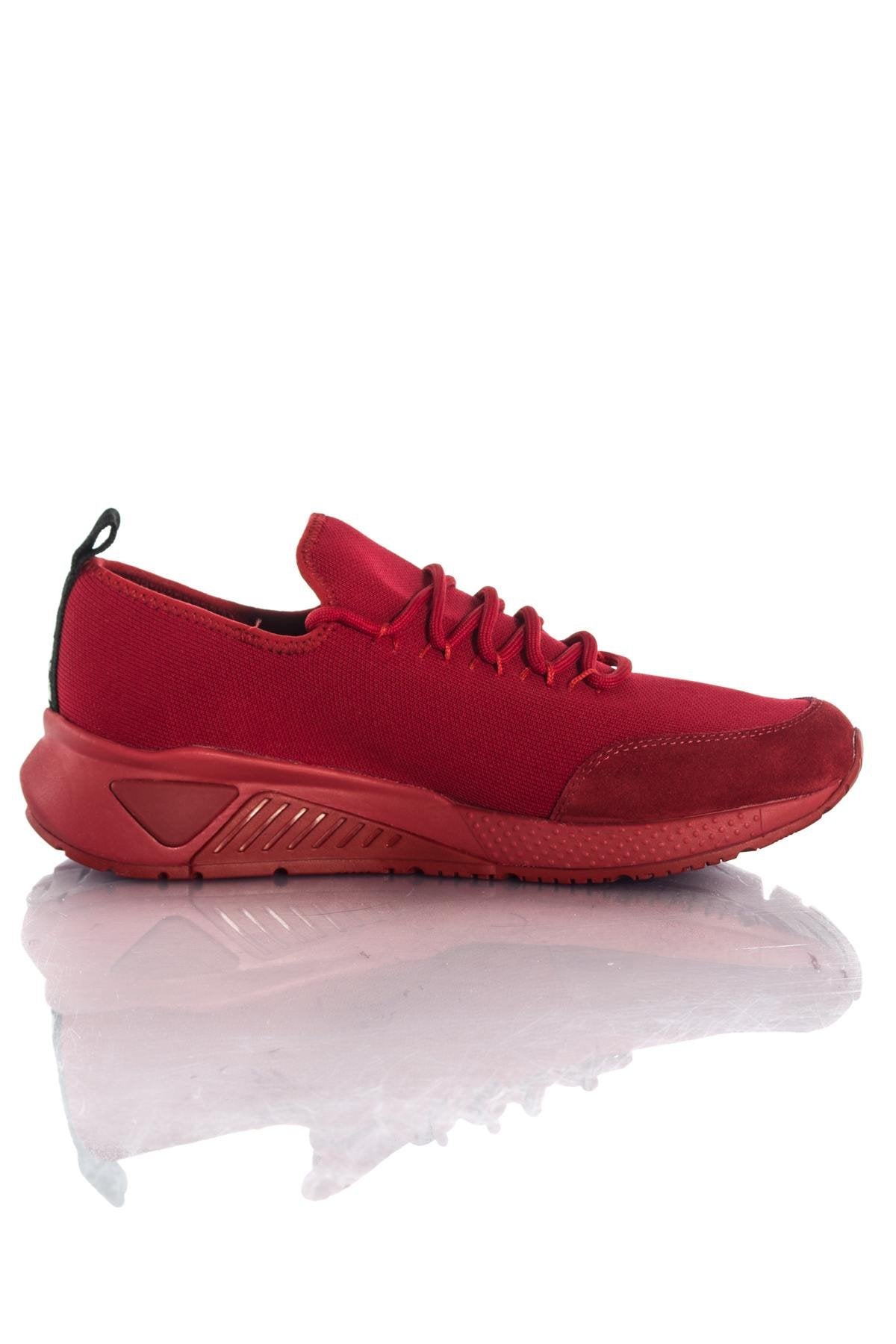 Diesel men's red running shoes - Image n°2