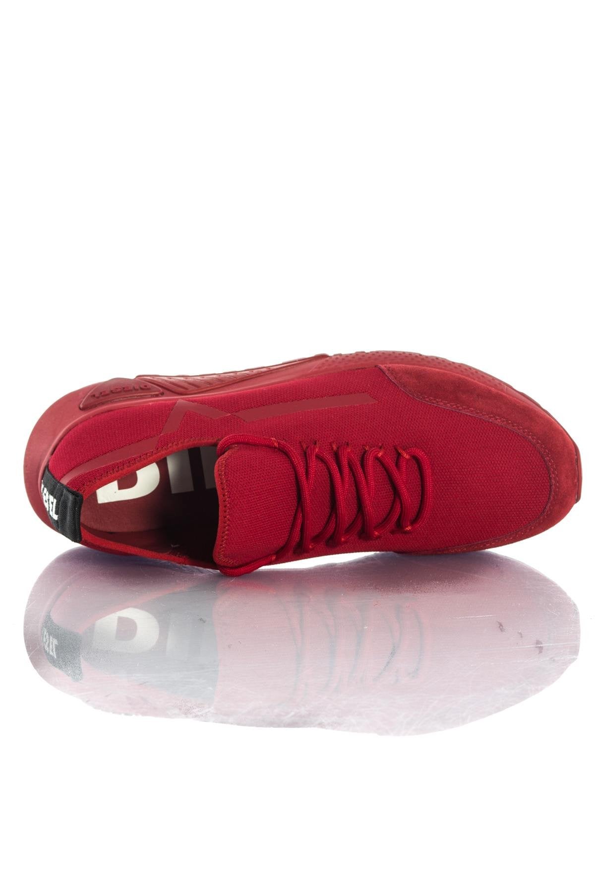 Diesel men's red running shoes - Image n°3