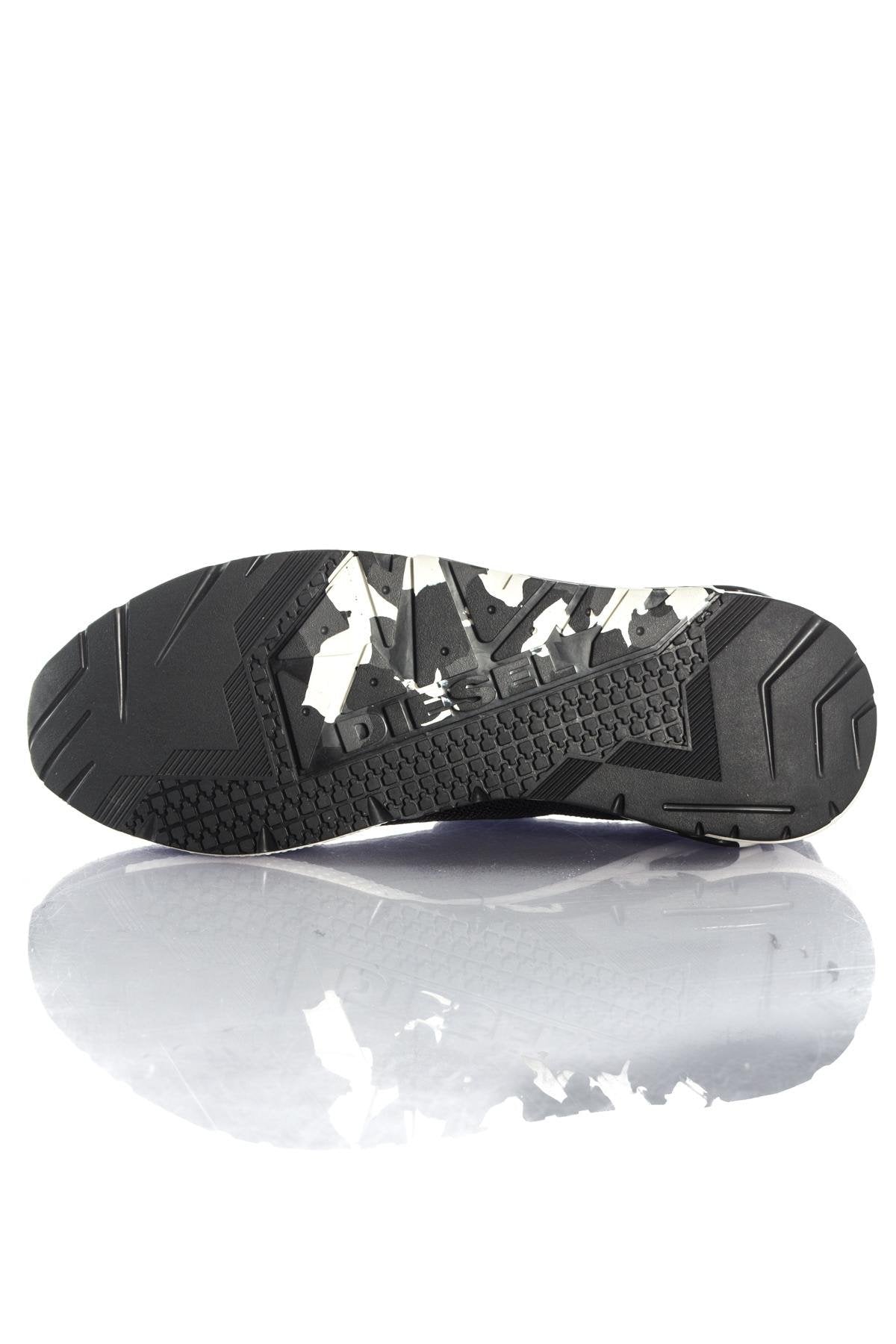  Black and white Diesel running shoes - Image n°4