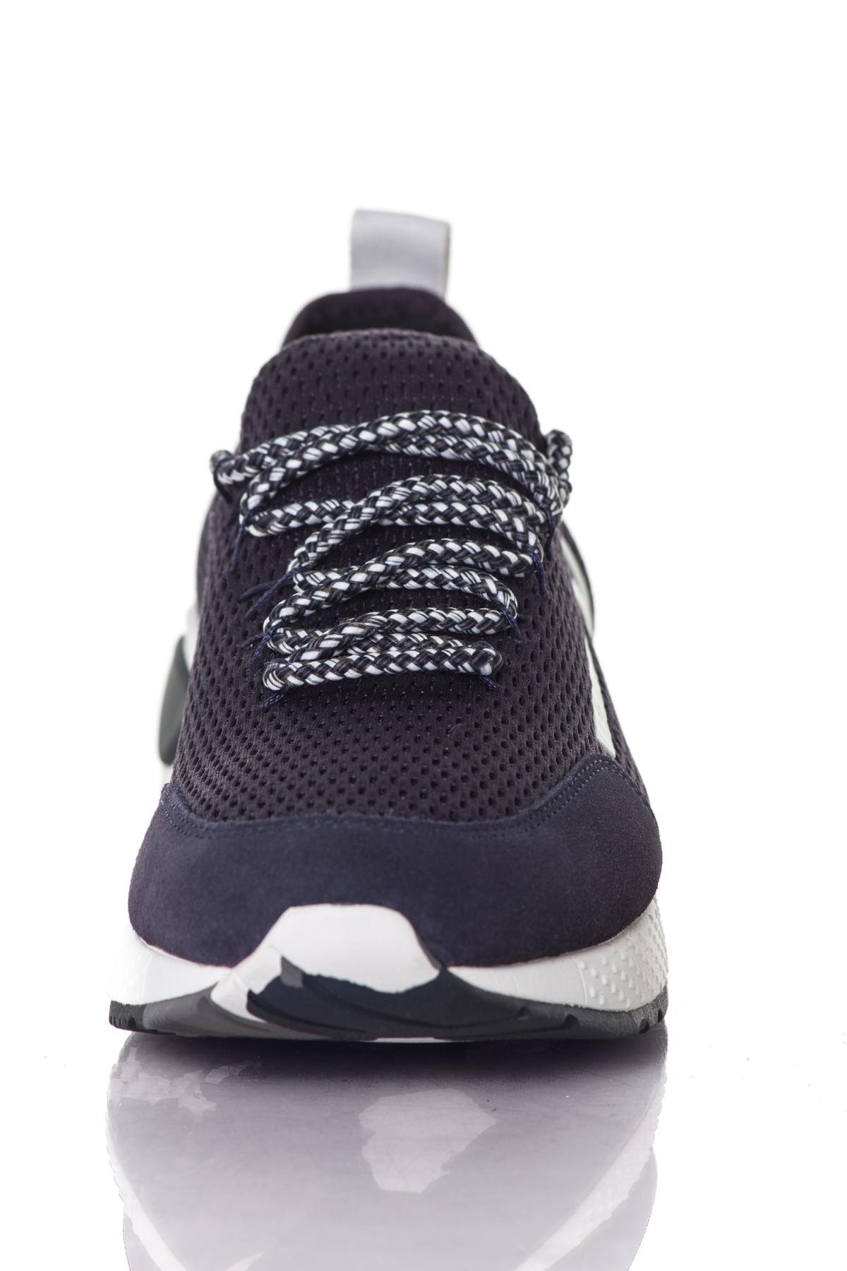 Diesel navy blue running shoes - Image n°5