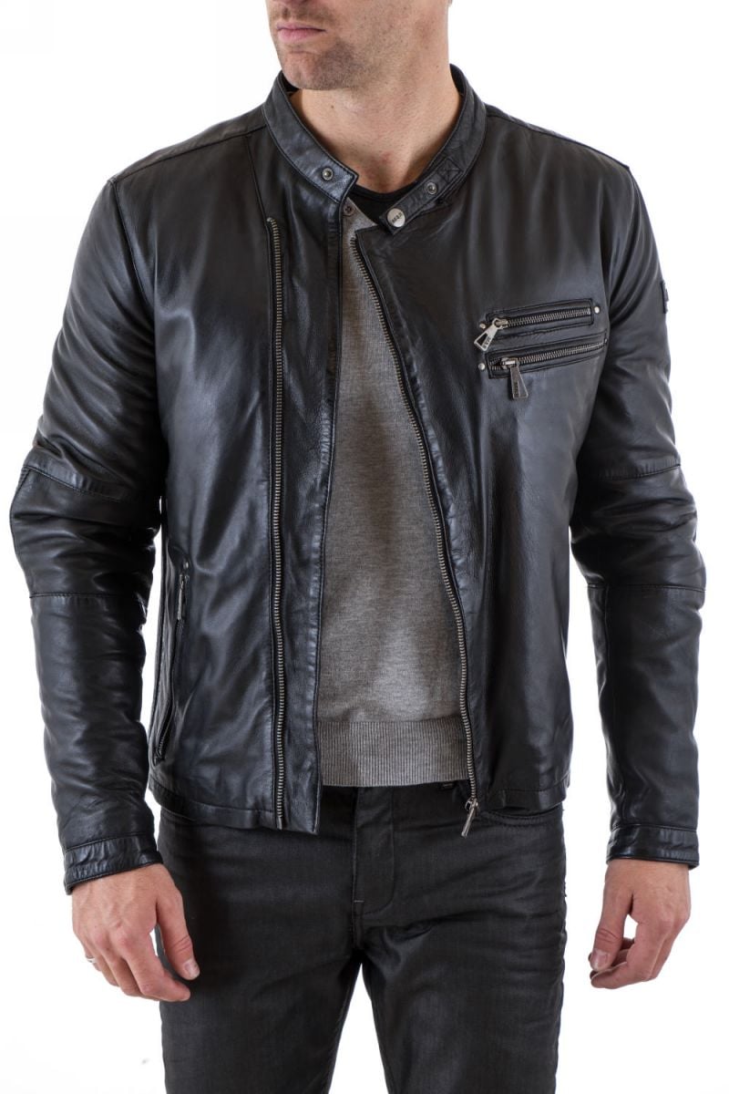 Arma Fashion Leather Jacket for Men - Image n°2