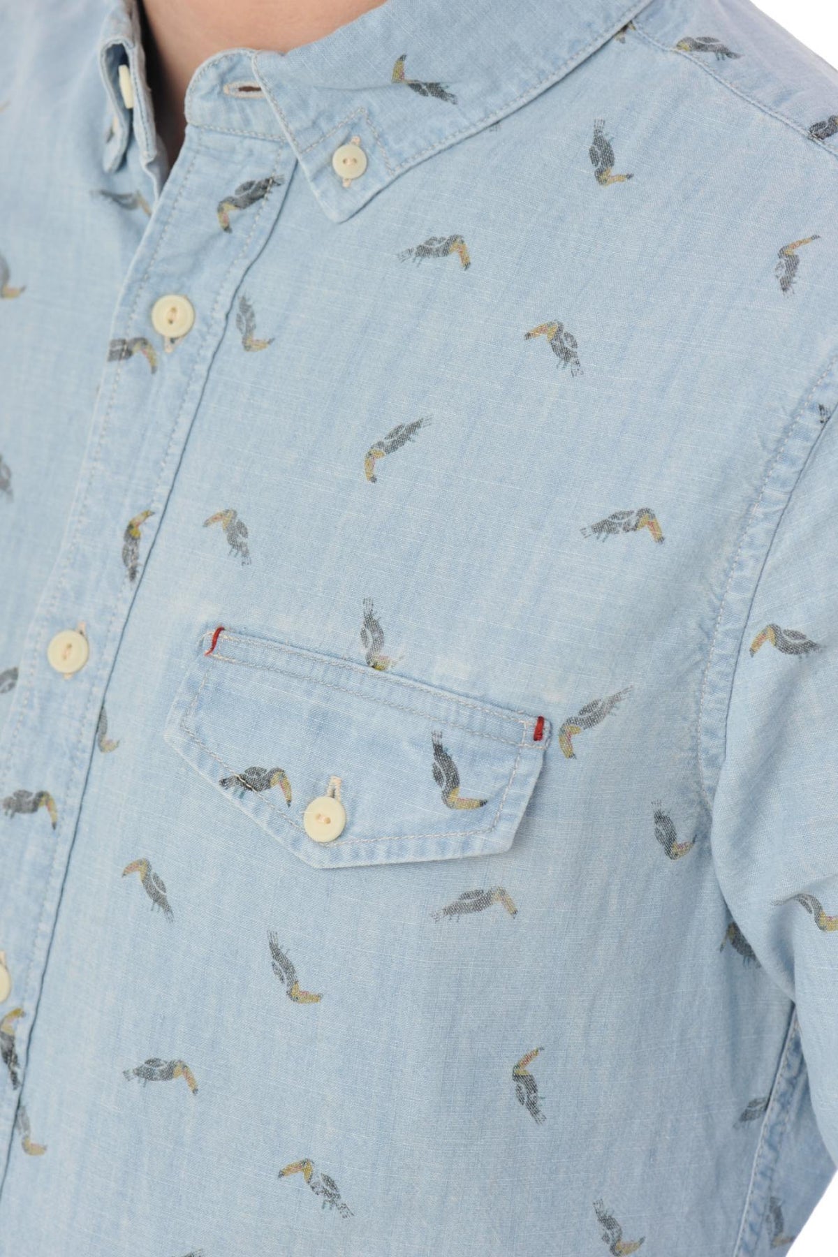 Chevignon toucan print shirt - Image n°4