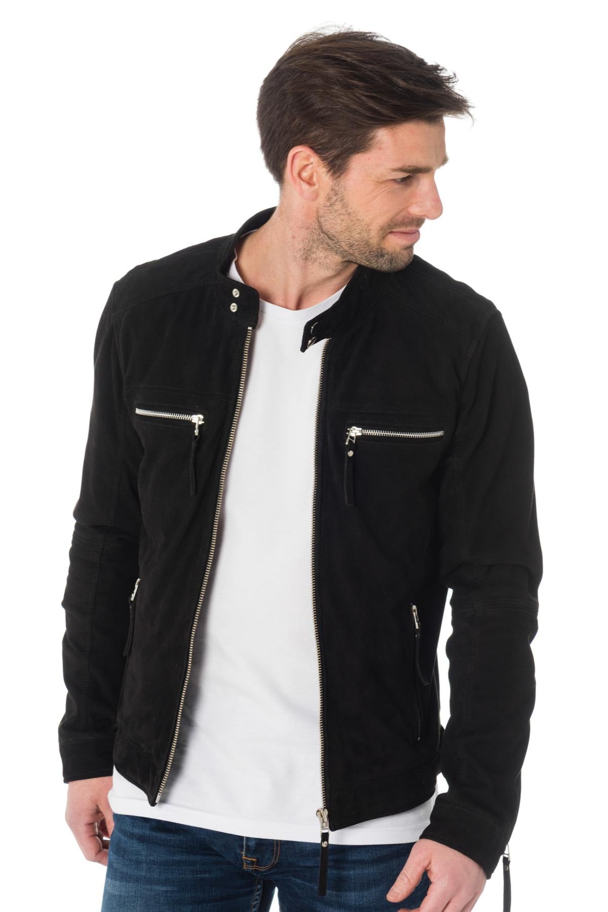 Cityzen black suede jacket - Image n°8