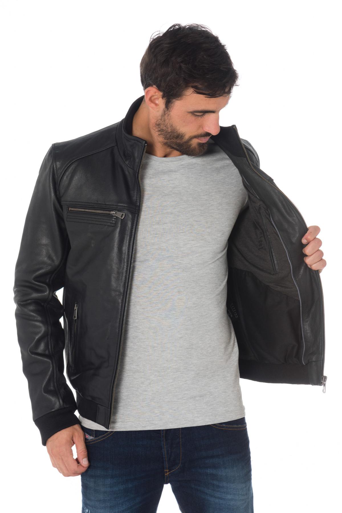 Cityzen men's buffalo leather jacket - Image n°6