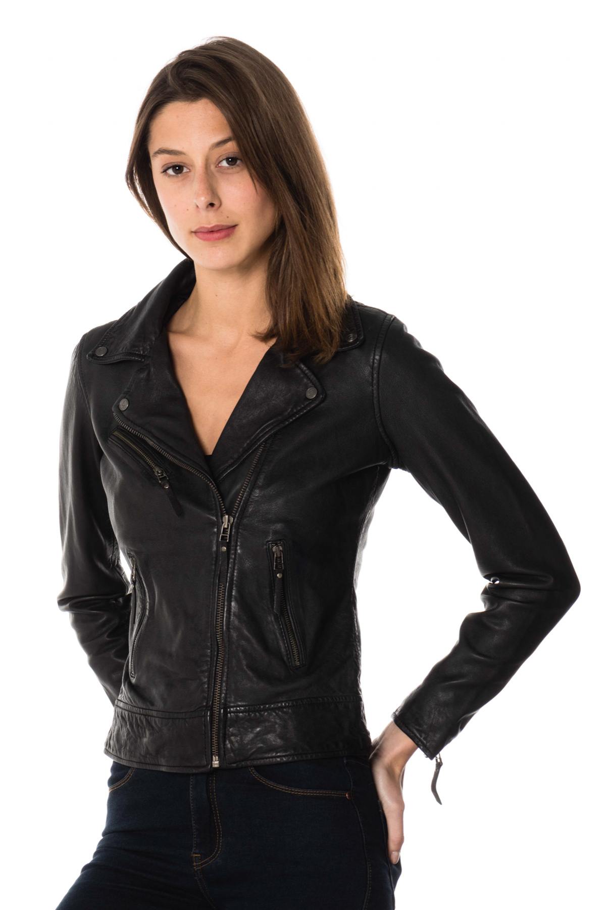 Perf type leather jacket cityzen leather fit - Image n°8