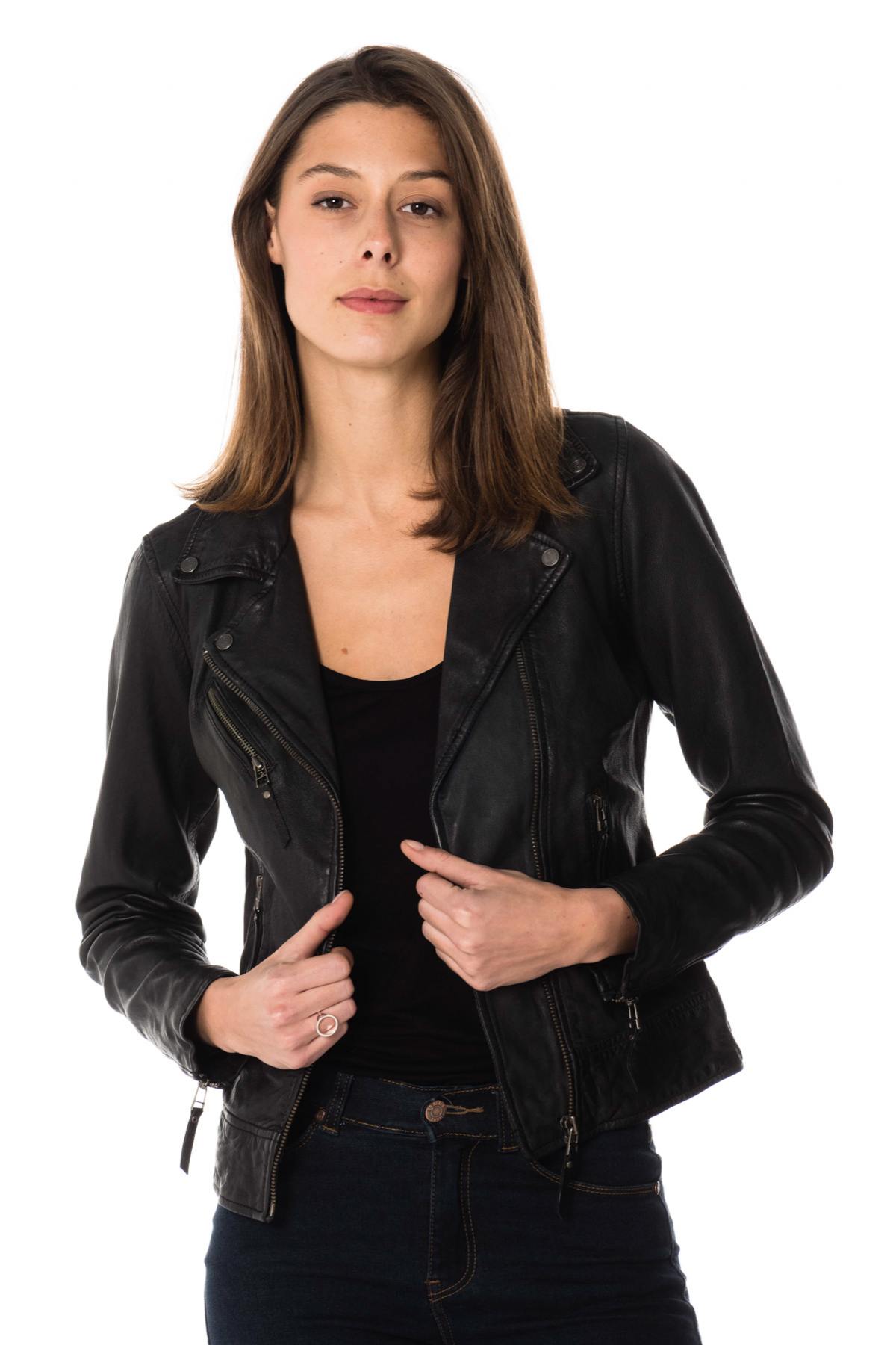 Perf type leather jacket cityzen leather fit - Image n°14