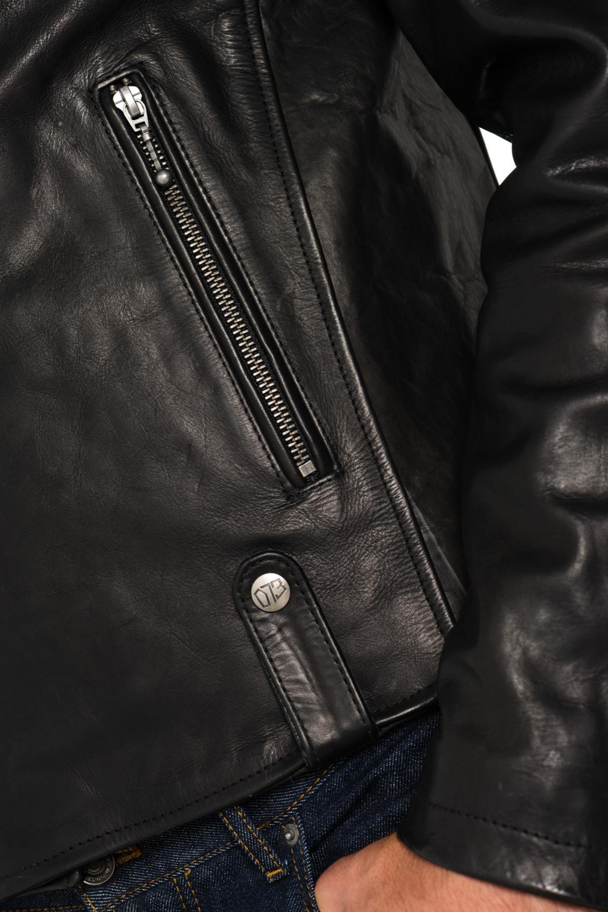 Daytona vintage cowhide leather perfecto - Image n°8