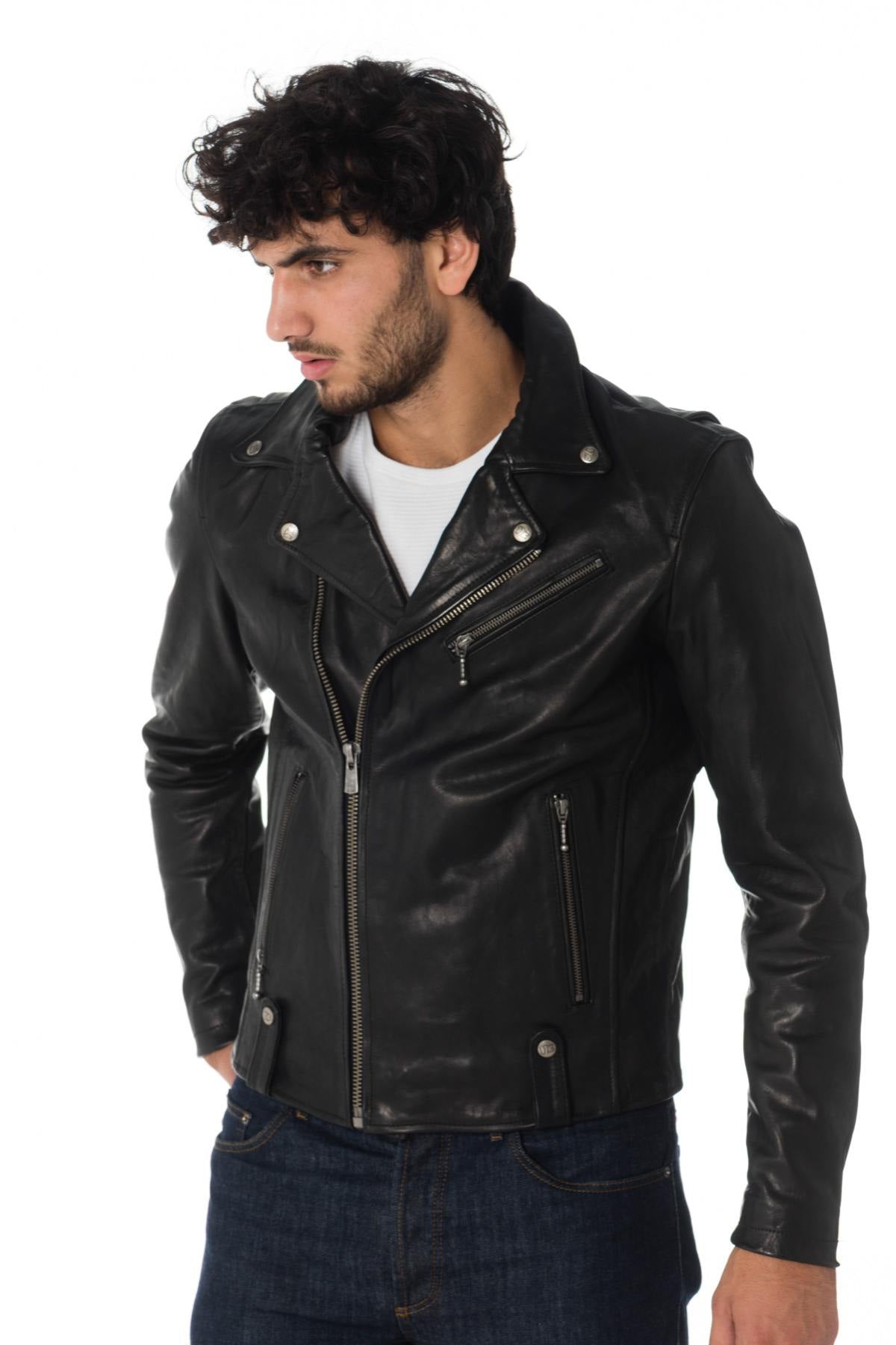 Daytona vintage cowhide leather perfecto - Image n°3