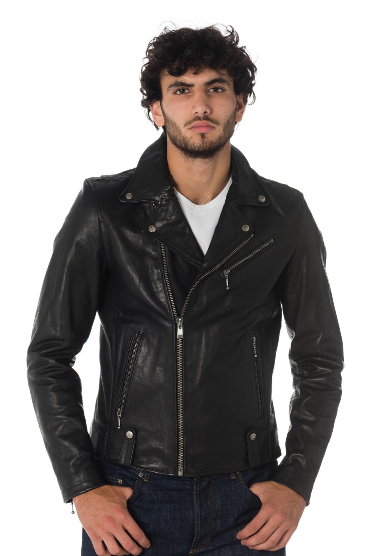 Daytona vintage cowhide leather perfecto - Image n°4