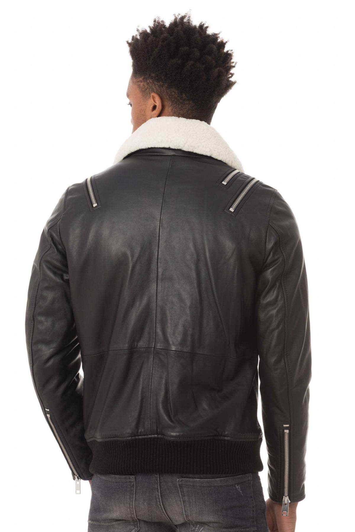 Jacket with large zippers on the front - Image n°7