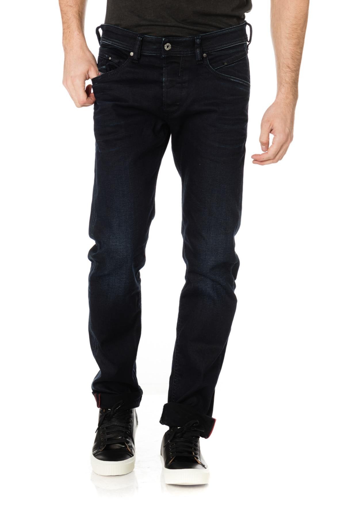 Diesel men's jeans in coated cotton - Image n°1