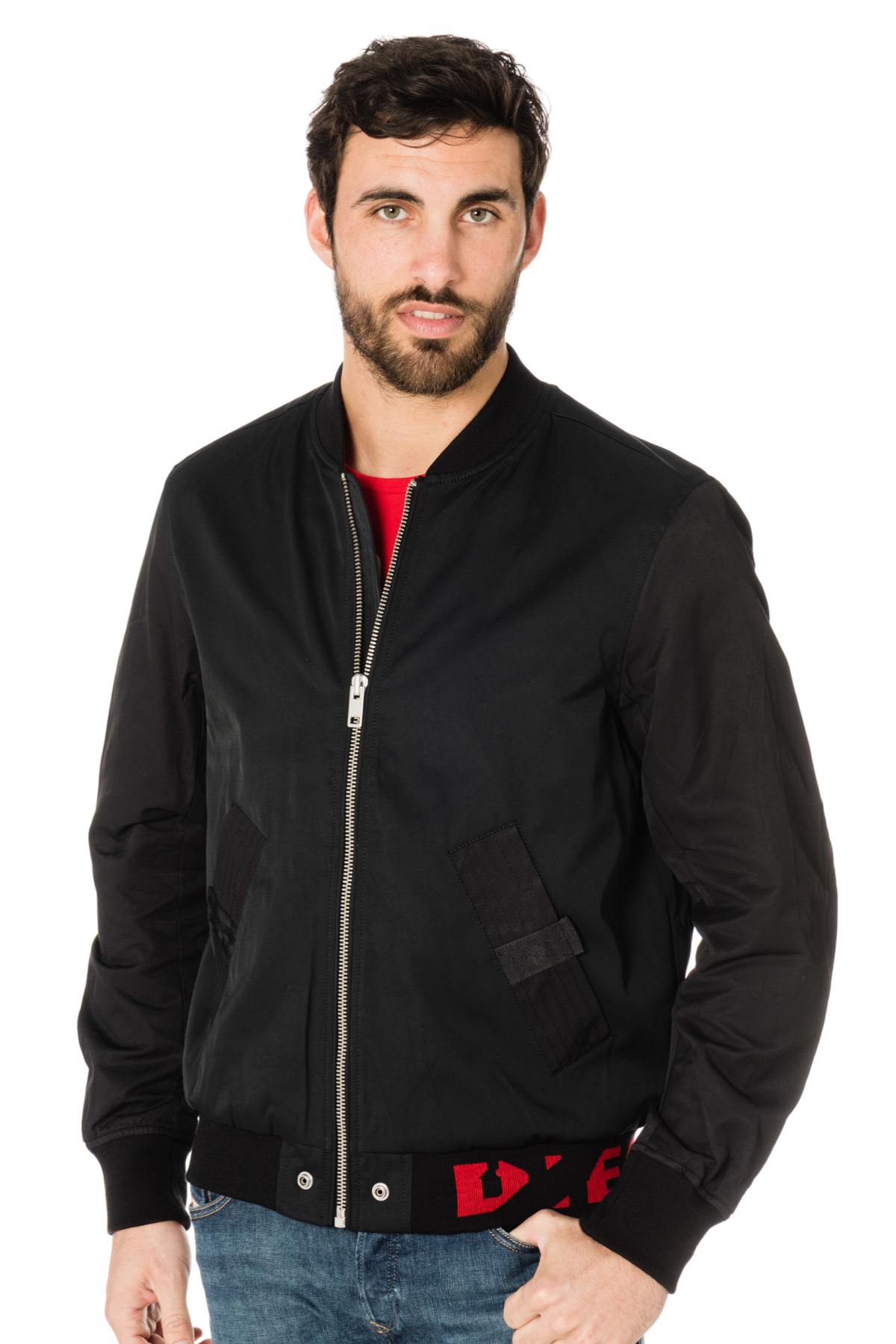 Diesel men's black bomber jacket - Image n°5