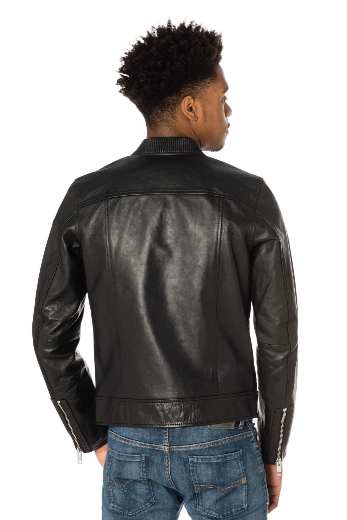 Diesel men's cowhide leather jacket - Image n°6