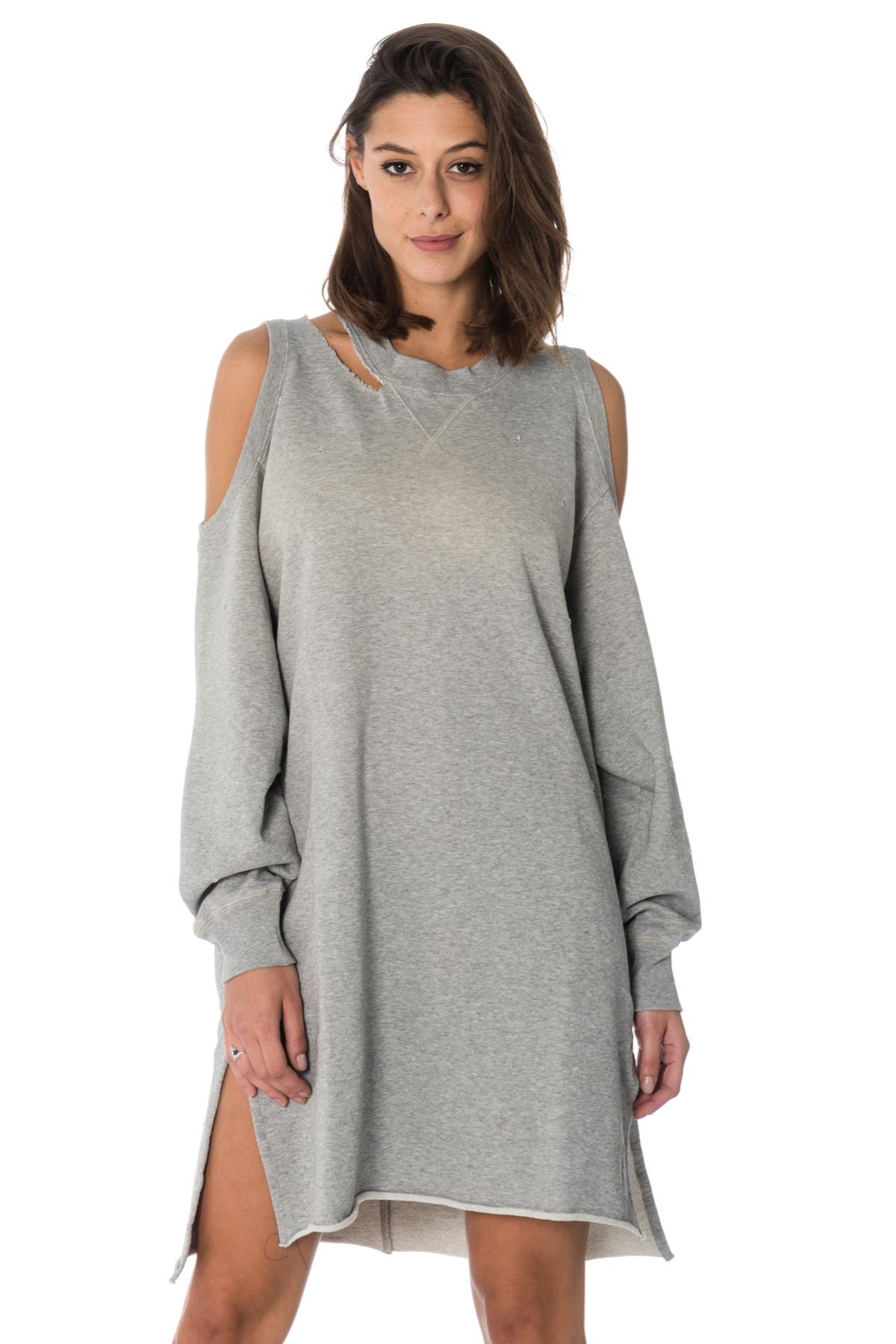 Diesel destroyed effect sweater dress - Image n°1