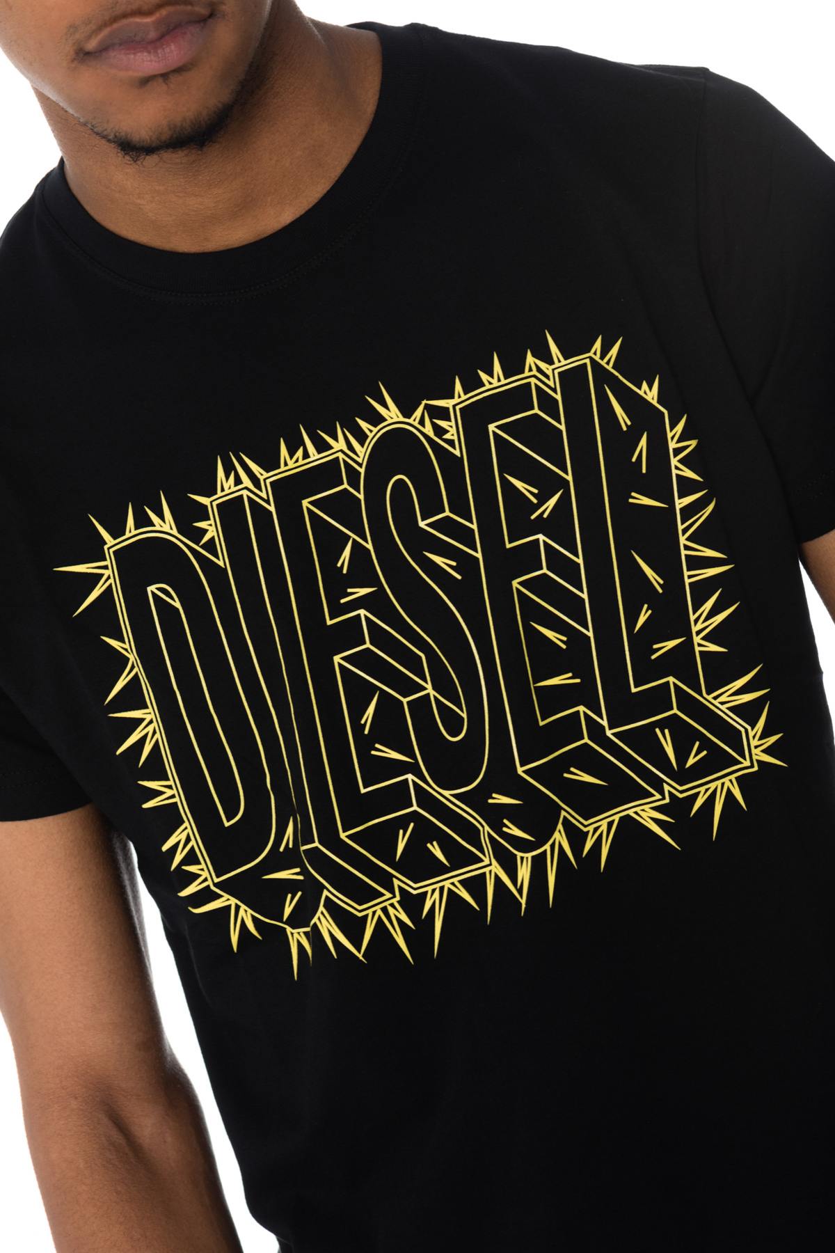  Diesel men's black t-shirt - Image n°4