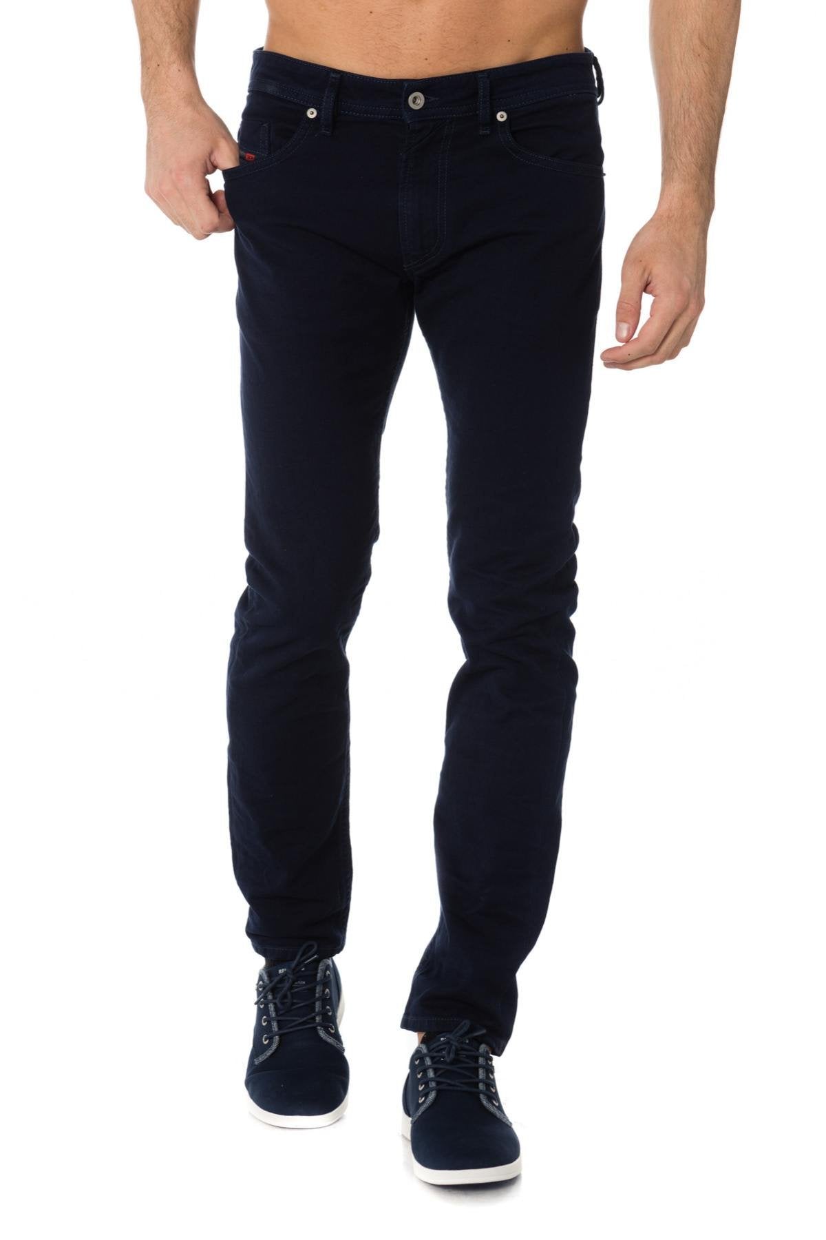 Diesel men's skinny dark blue jeans - Image n°5