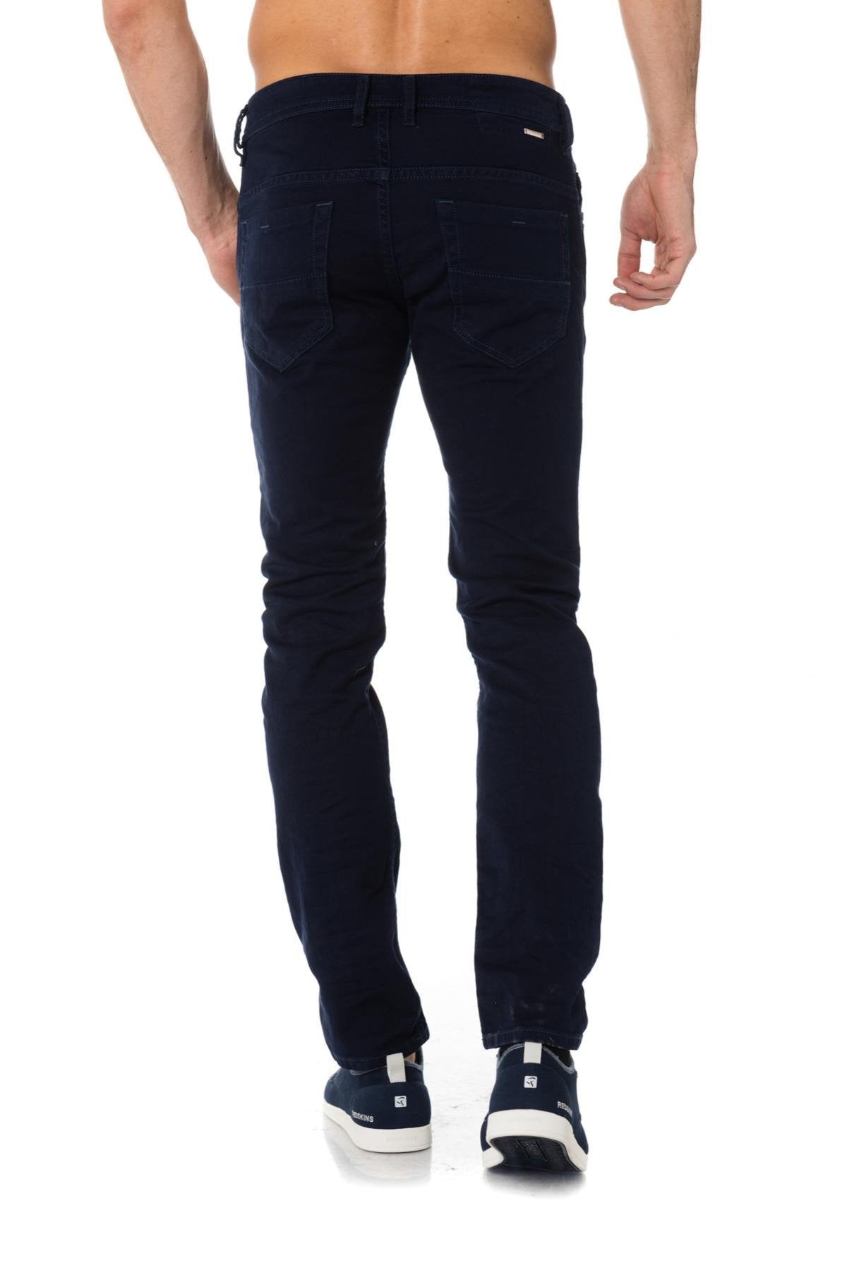 Diesel men's skinny dark blue jeans - Image n°6