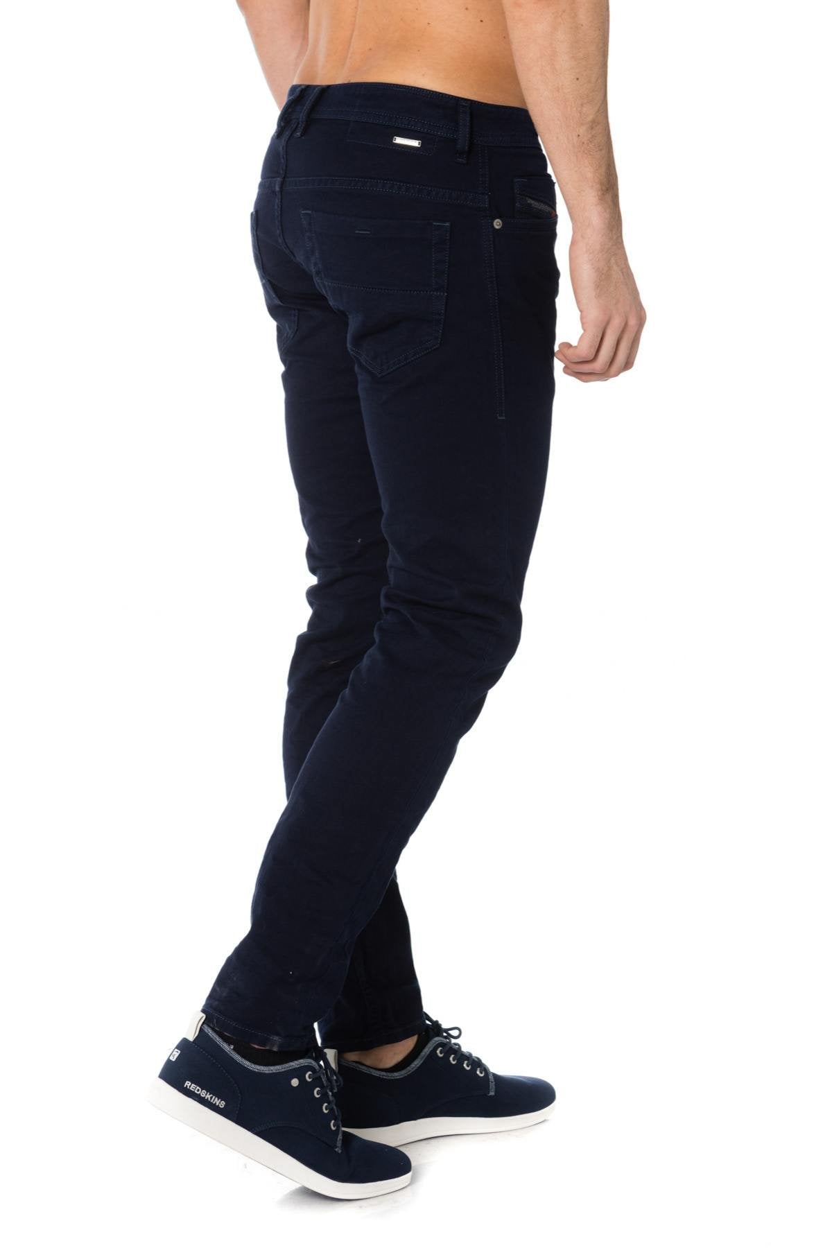 Diesel men's skinny dark blue jeans - Image n°2