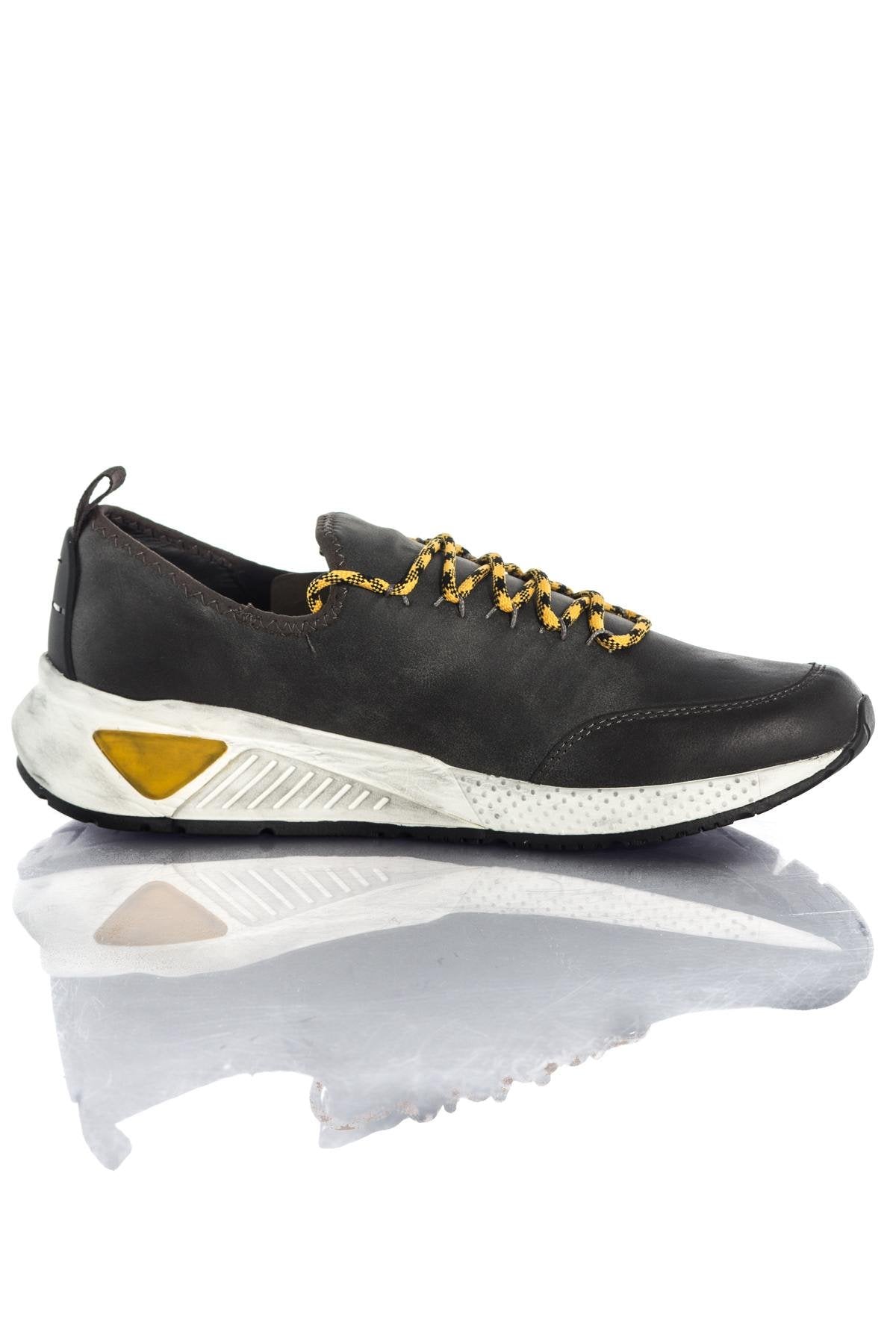 Diesel men's anthracite sneakers - Image n°2