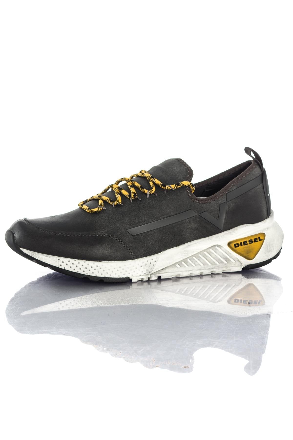 Diesel men's anthracite sneakers - Image n°7