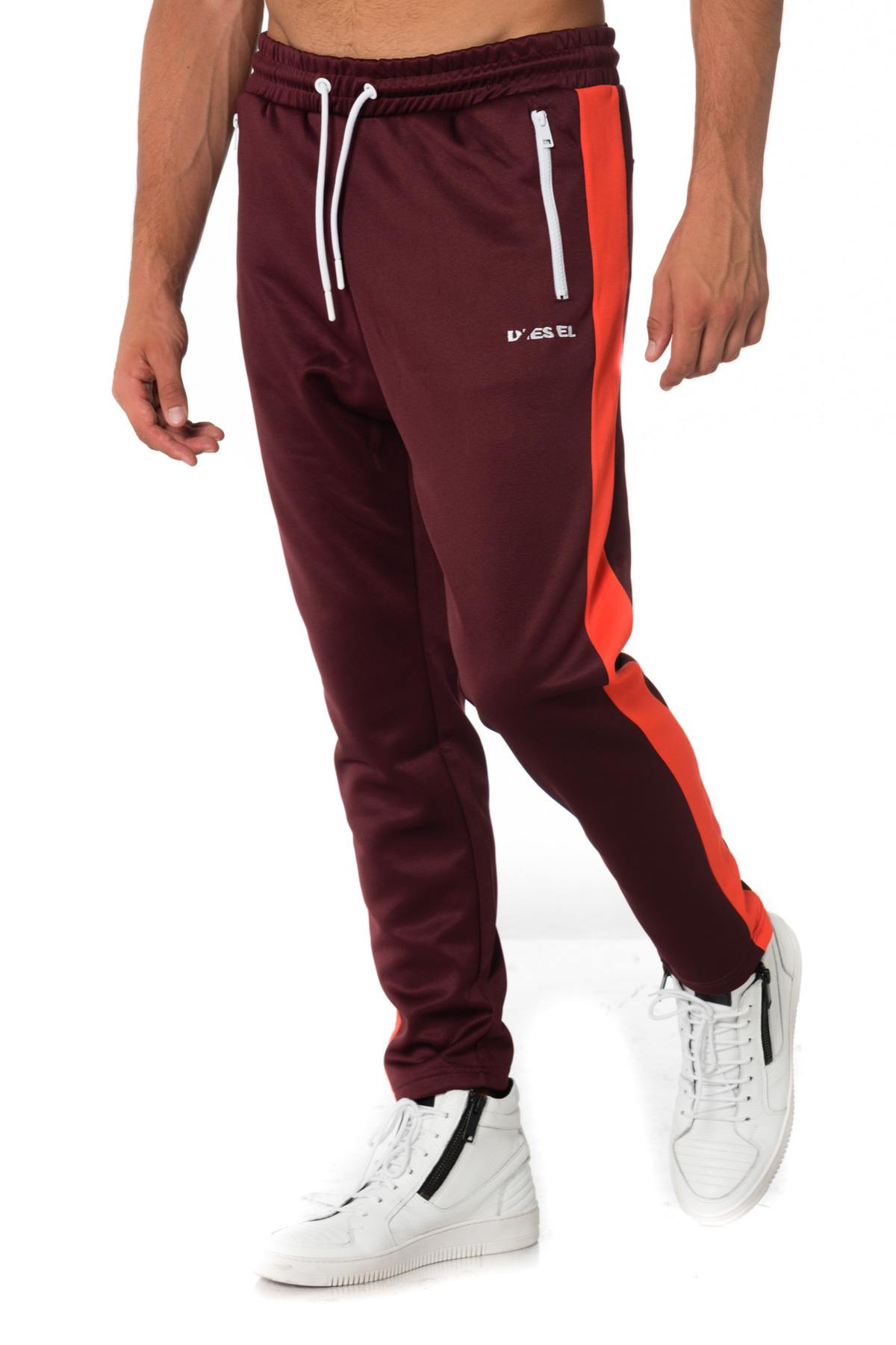 Diesel burgundy jogging pants - Image n°5