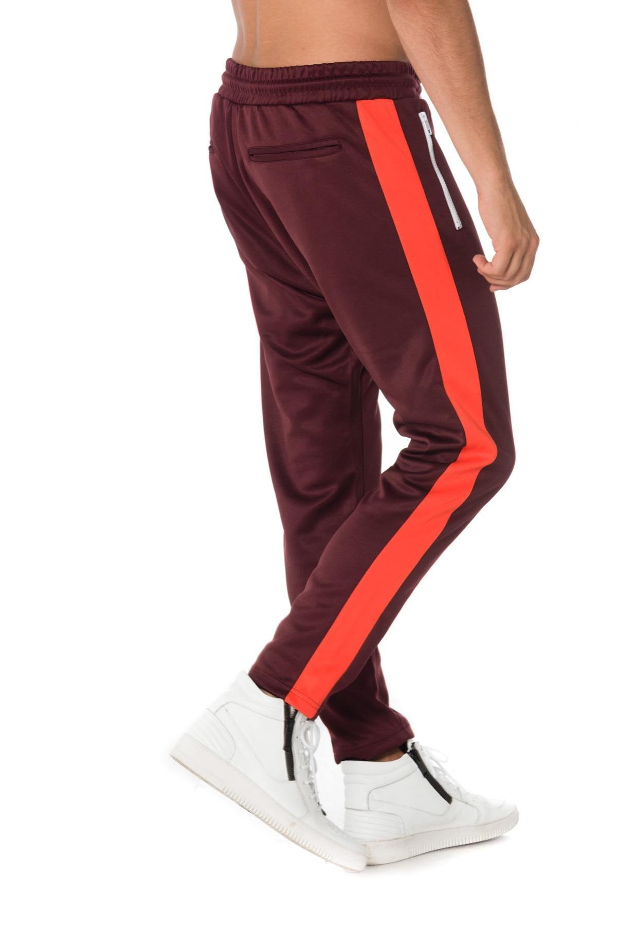 Diesel burgundy jogging pants - Image n°3