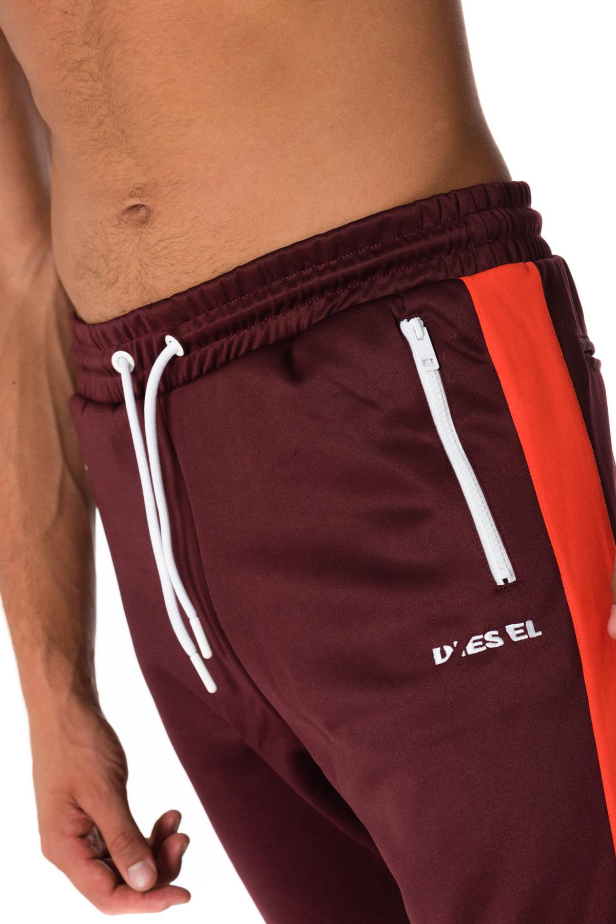 Diesel burgundy jogging pants - Image n°4