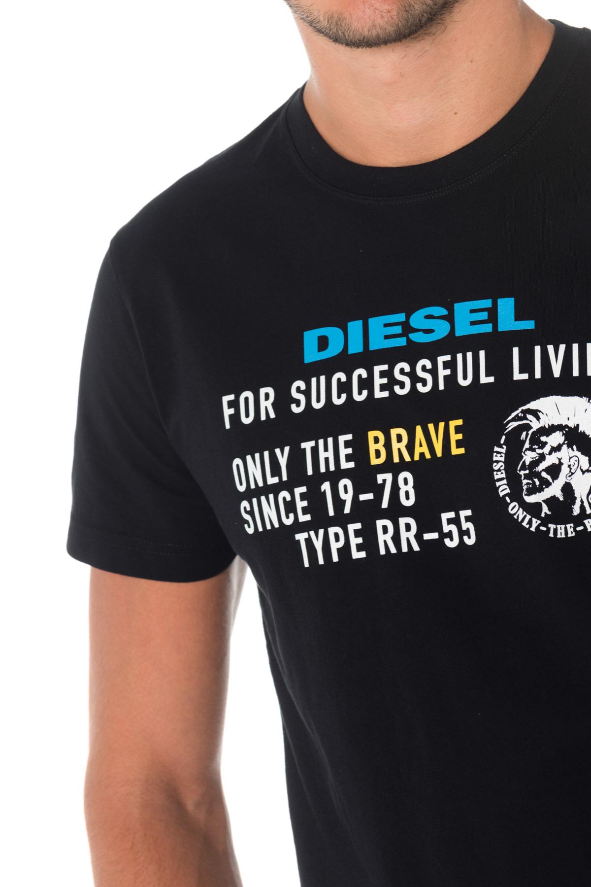 Diesel men's black t-shirt - Image n°5