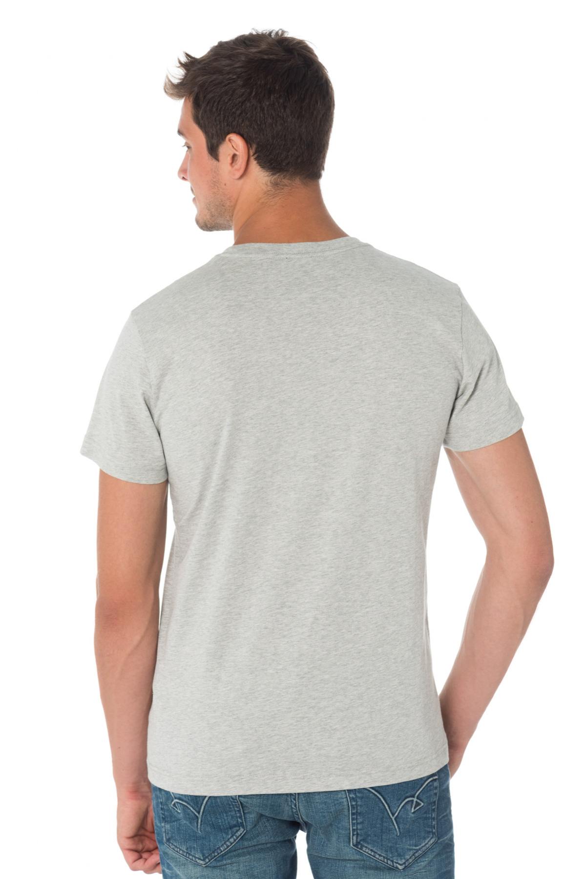 Diesel men's heather gray t-shirt - Image n°3