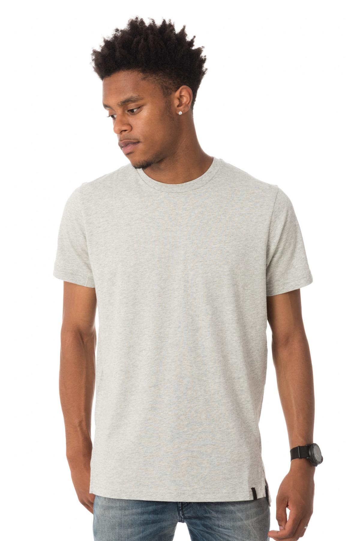 Light gray short-sleeved t-shirt - Image n°3