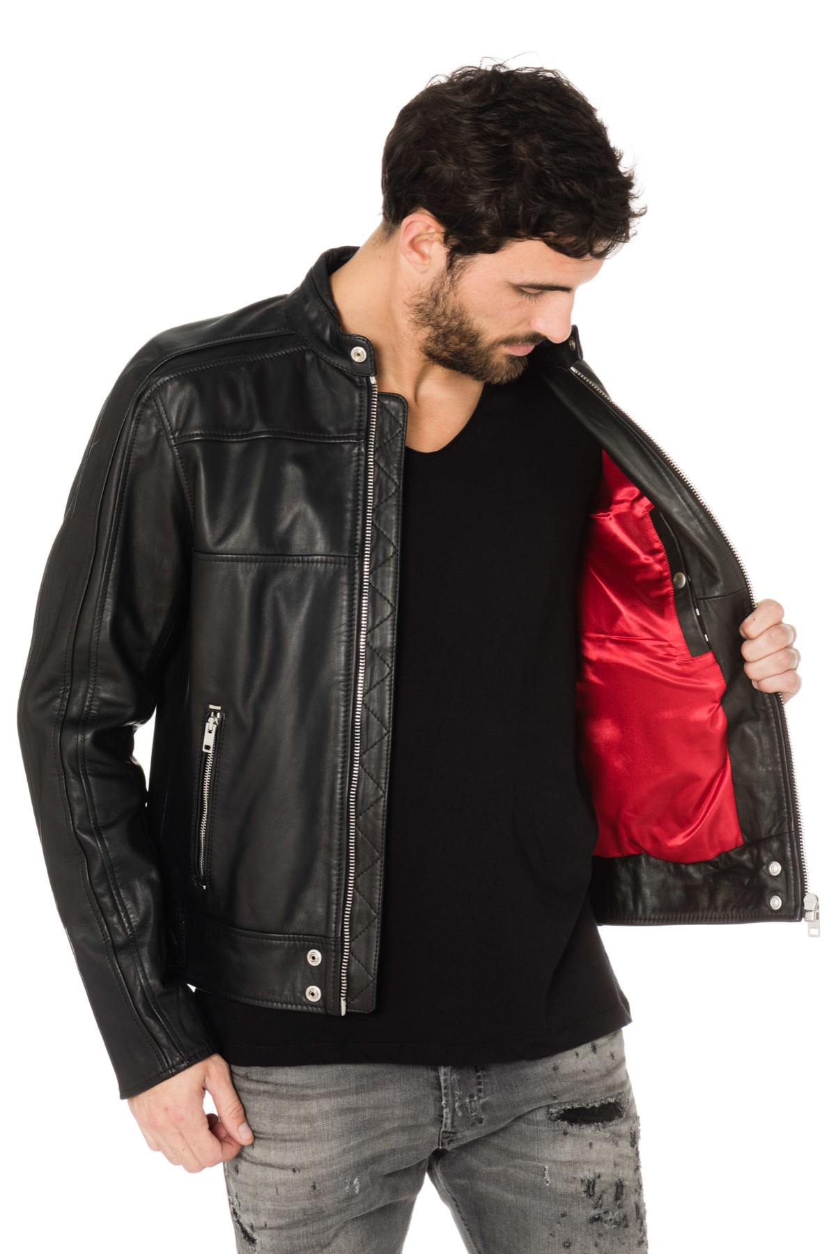 Diesel black biker jacket - Image n°4