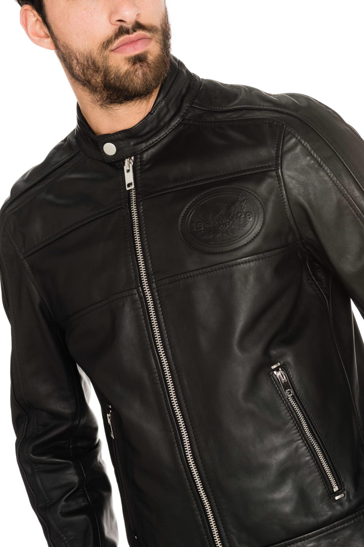 Diesel black biker jacket - Image n°3