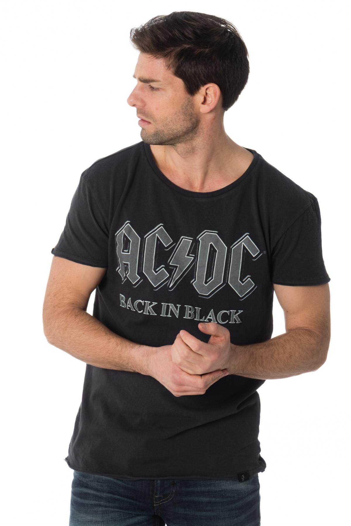 ACDC men's anthracite t-shirt - Image n°3