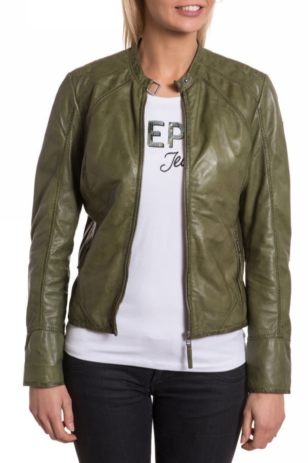 Mint Gipsy lambskin jacket for Women - Image n°2