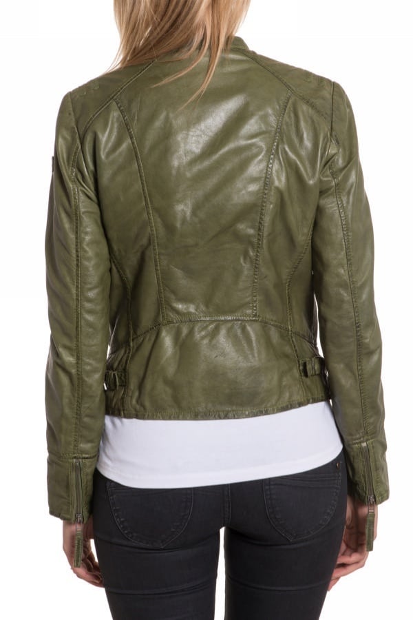 Mint Gipsy lambskin jacket for Women - Image n°5